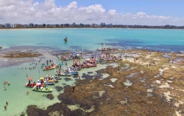 Apartamento dúplex em frente ao mar de Pajuçara