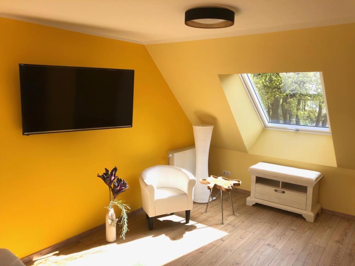 Suite MAGNI mit Blick zum Privatstrand - Odins Blick Wohnung 23 - ruhige Lage, Sauna