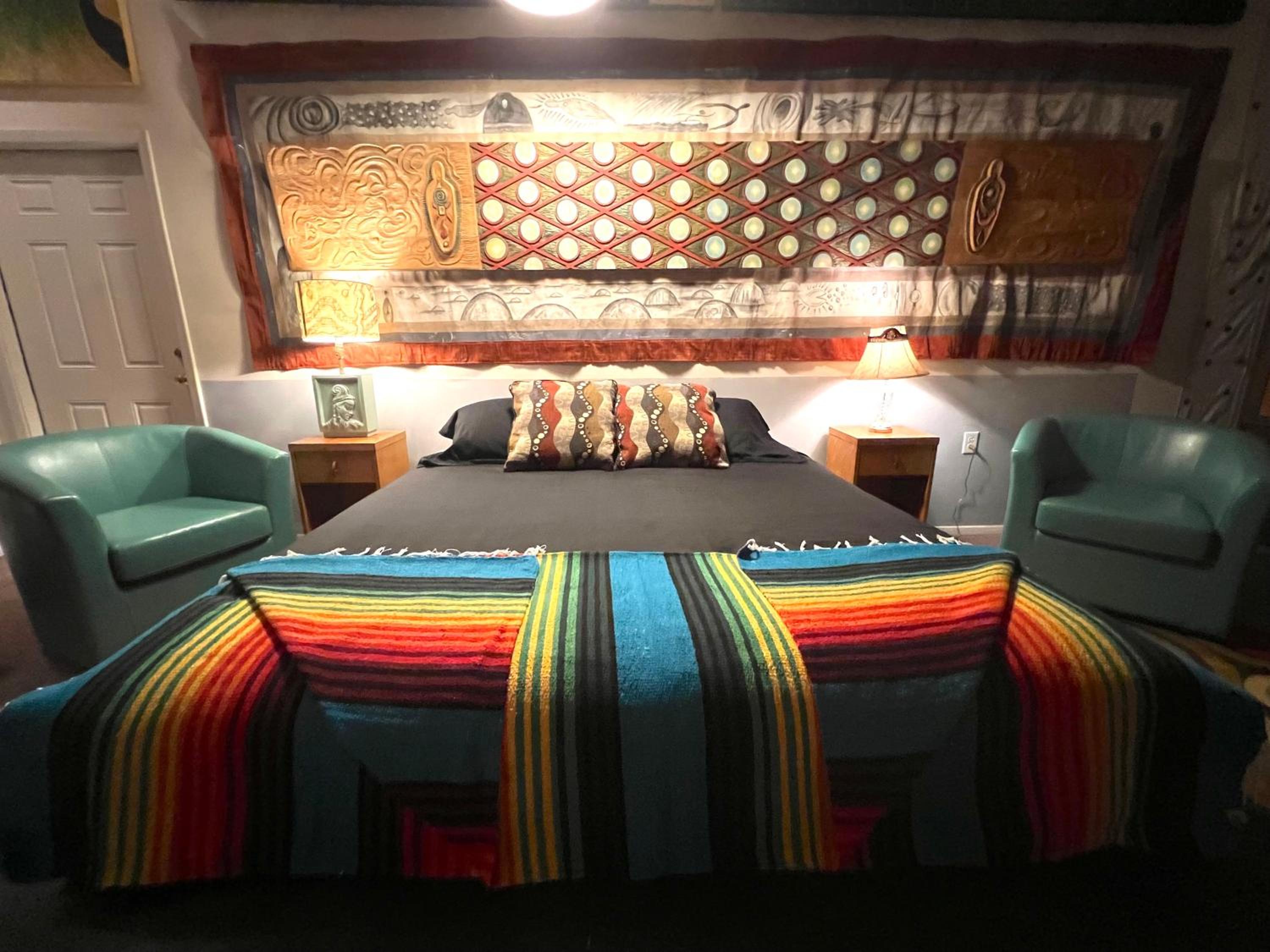 SPACE CASTLE: a 1950s Gas Station transformed into an Art Themed Wonderland view 2