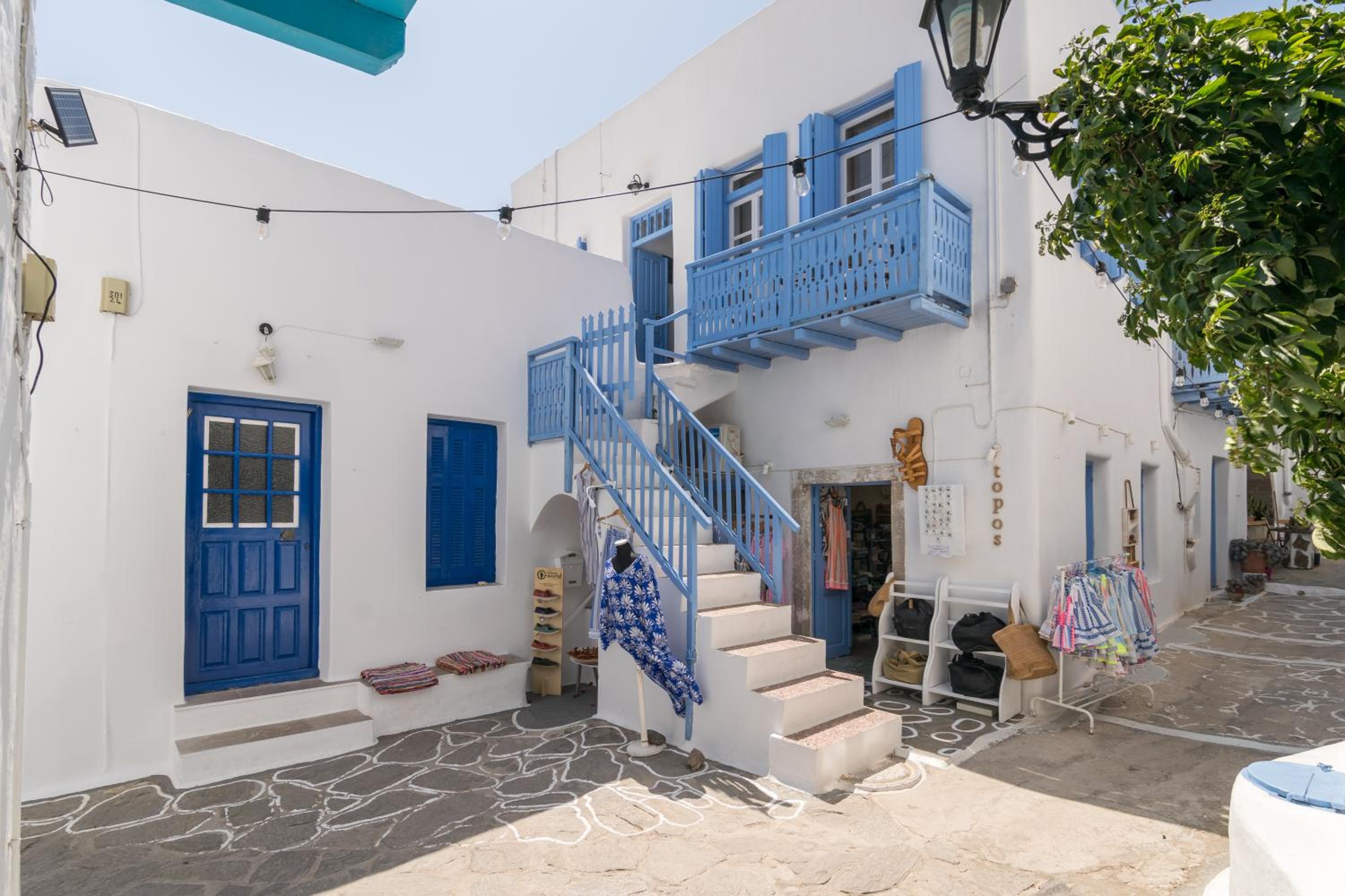 Blue Sky in Plaka