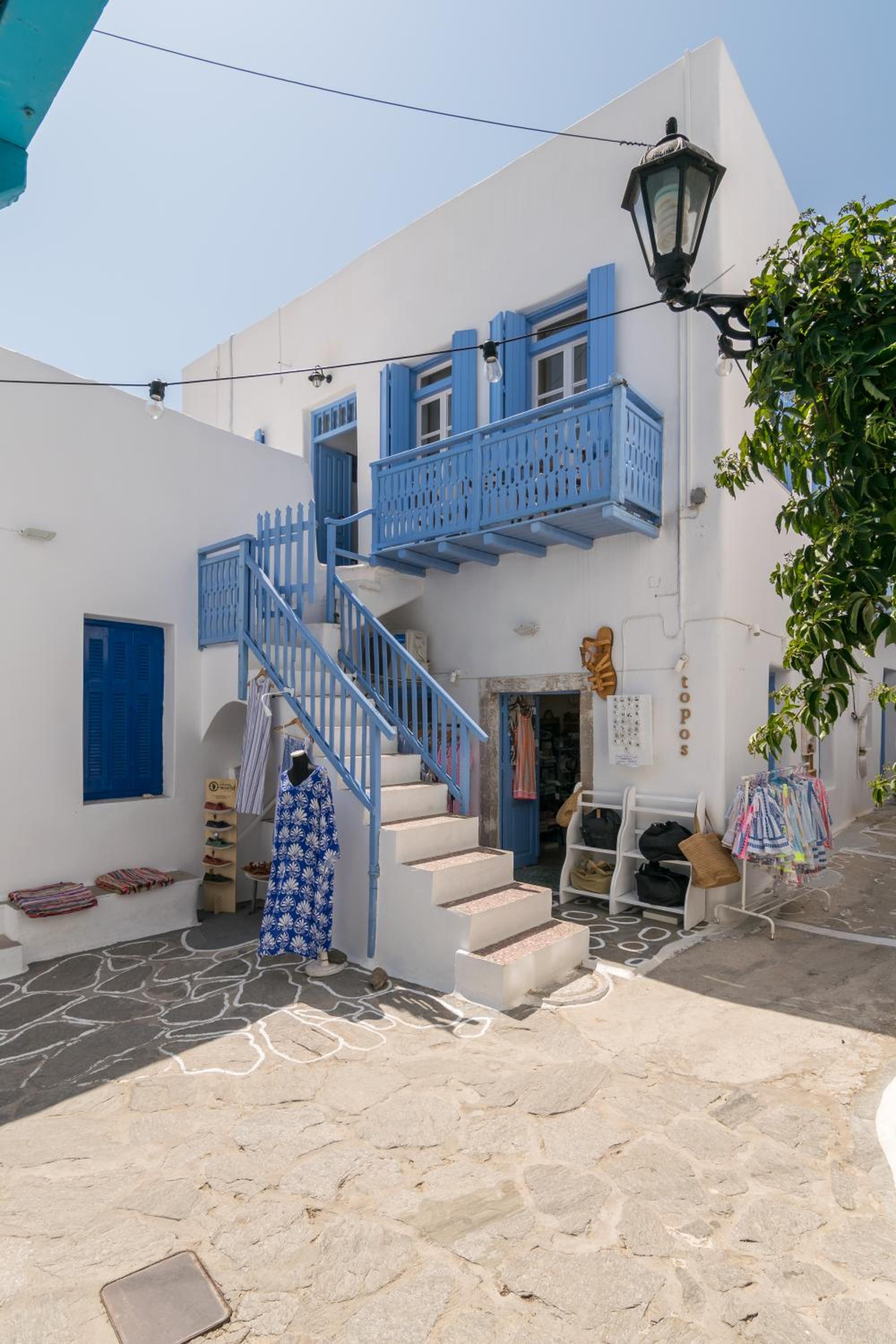 Blue Sky in Plaka