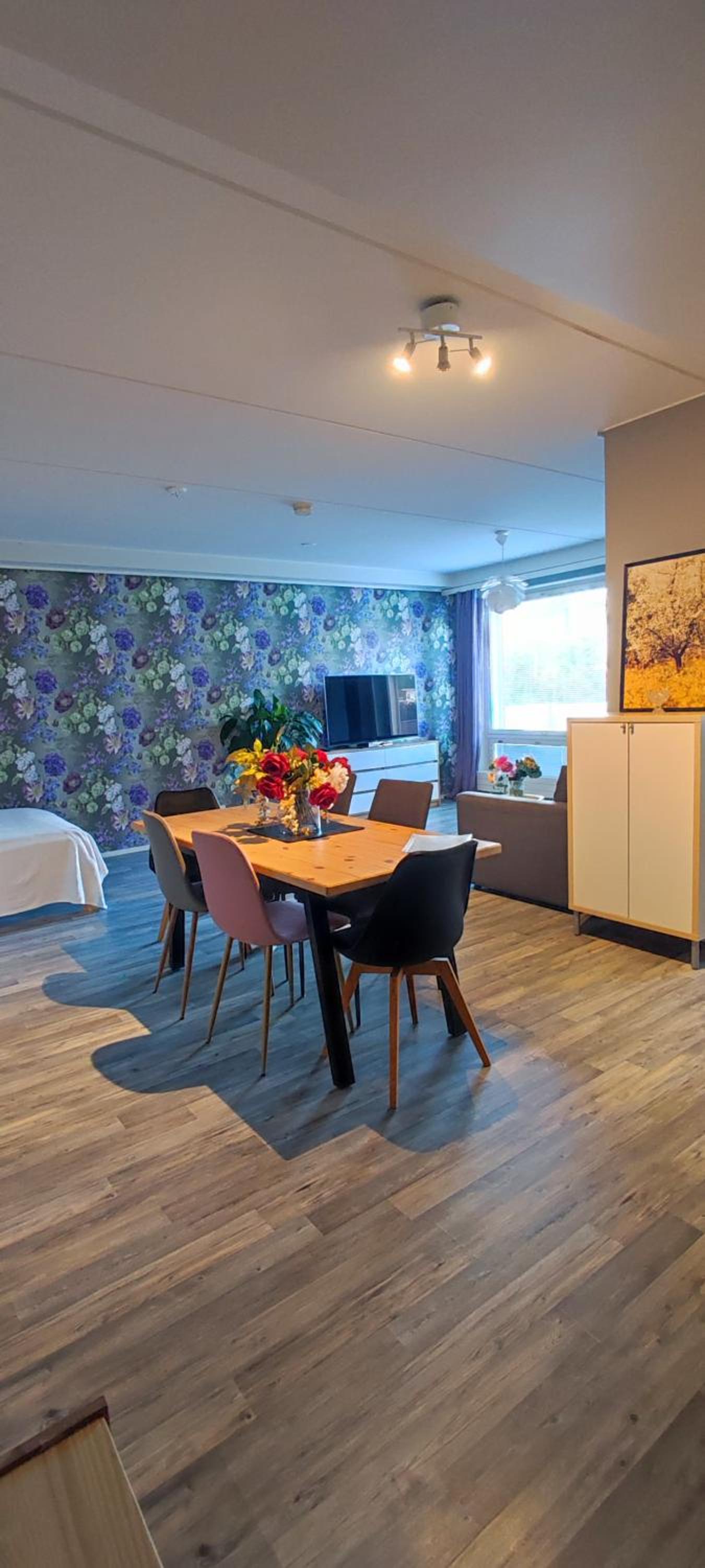 Aurora Home Kivistö 1-bedroom apartment for up to 8 near Helsinki Vantaa Airport and Helsinki city center