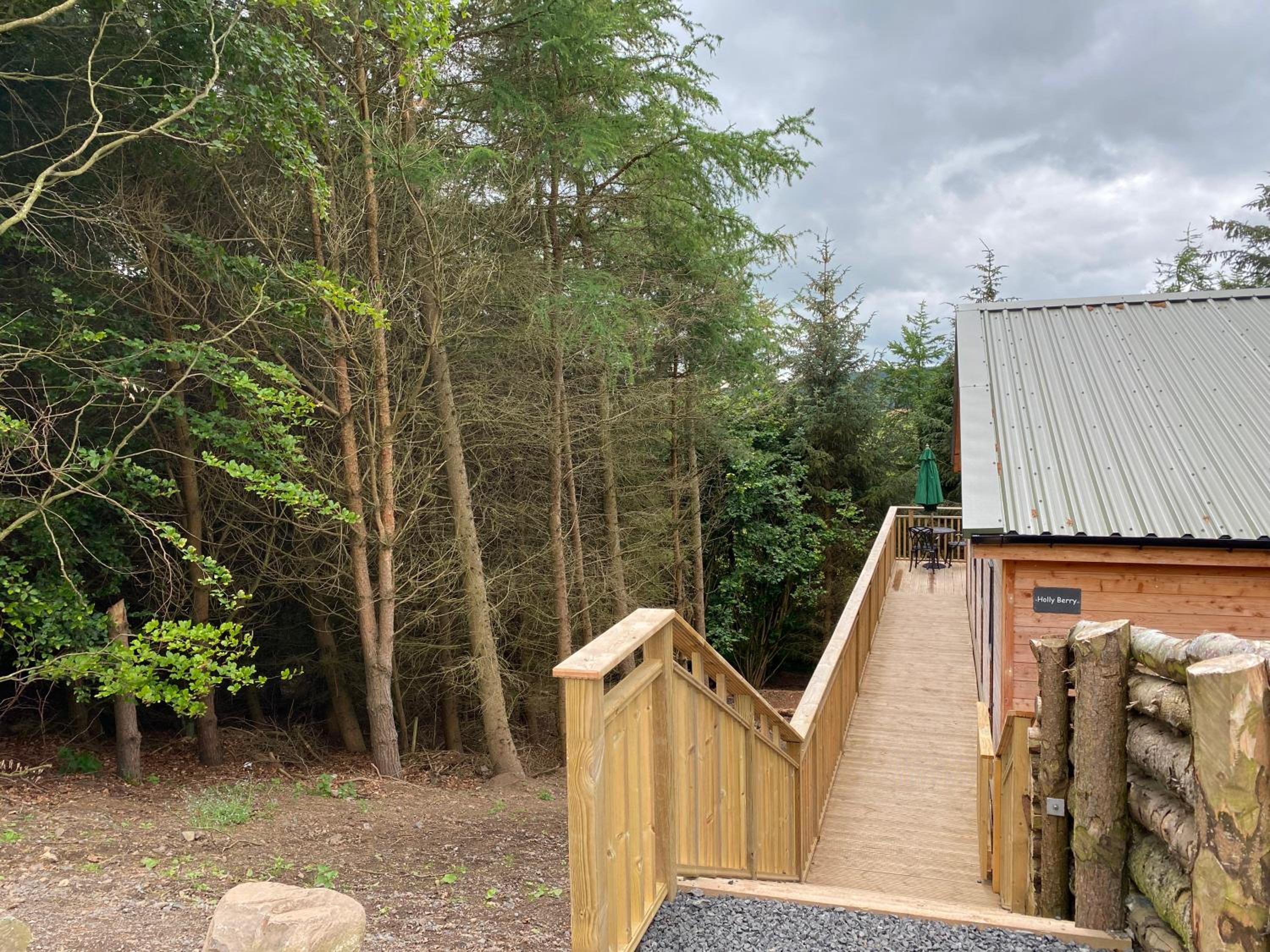 Holly Berry Lodge with Hot Tub view 3