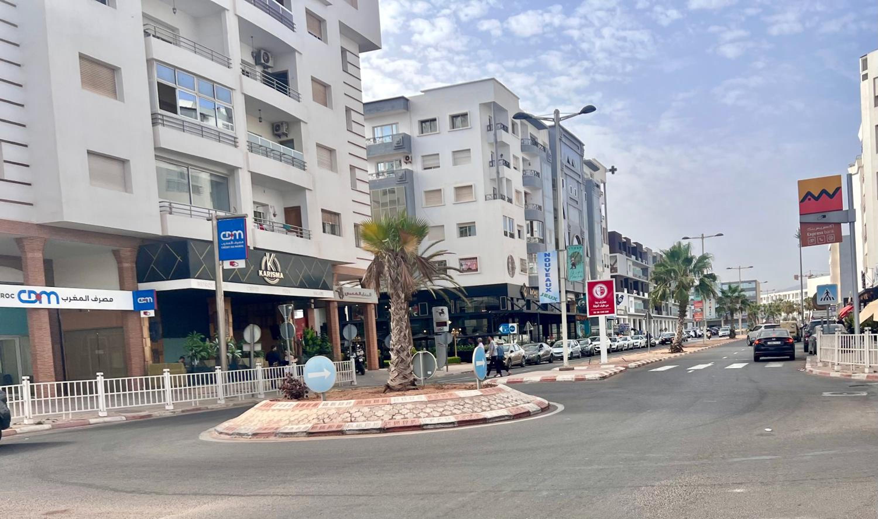 Central Panoramic View in Agadir Bay, Big Terrace, Pools, Wifi, Parking