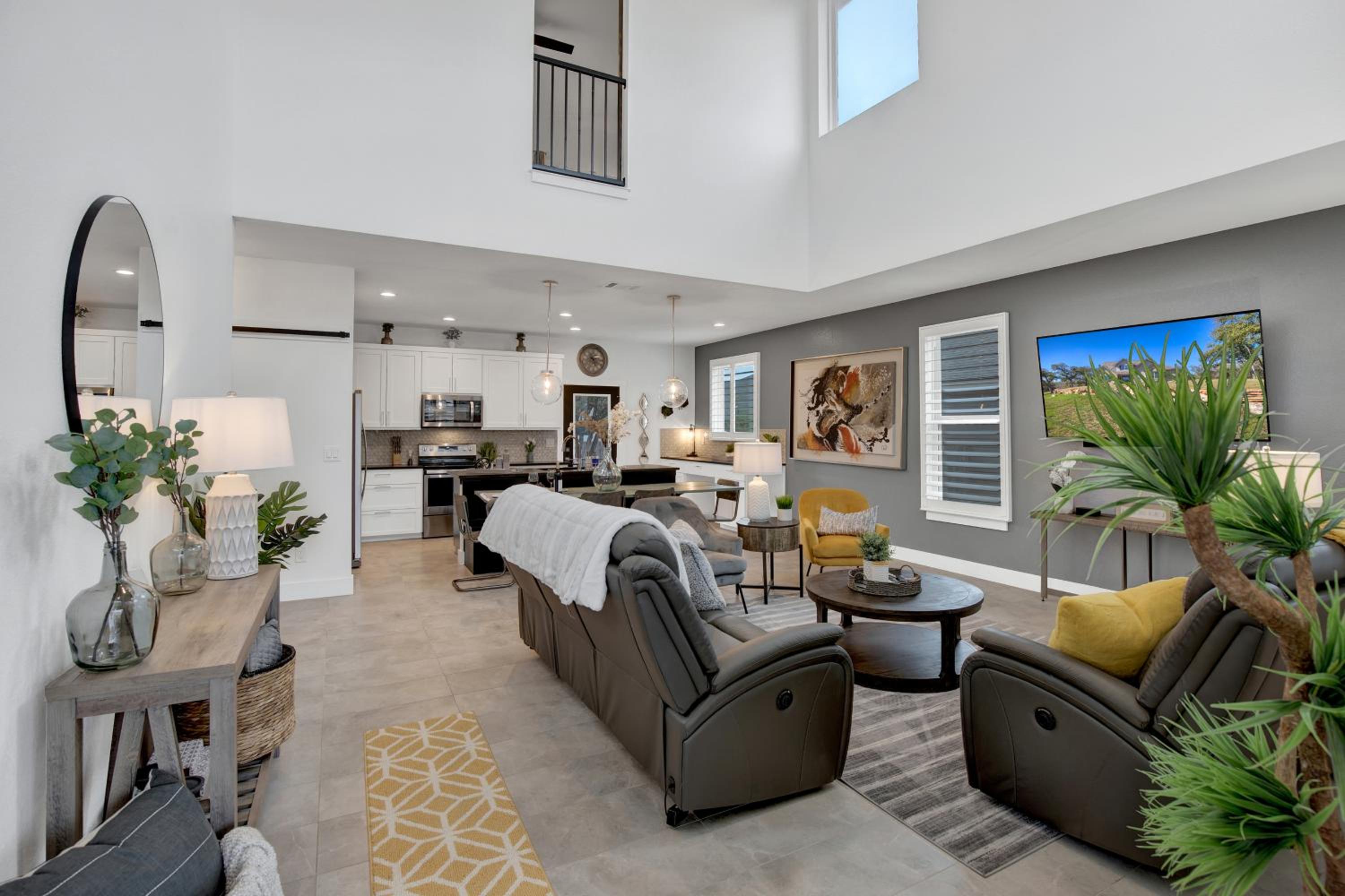 Soaring 2-Level Point Venture Home on Lake Travis