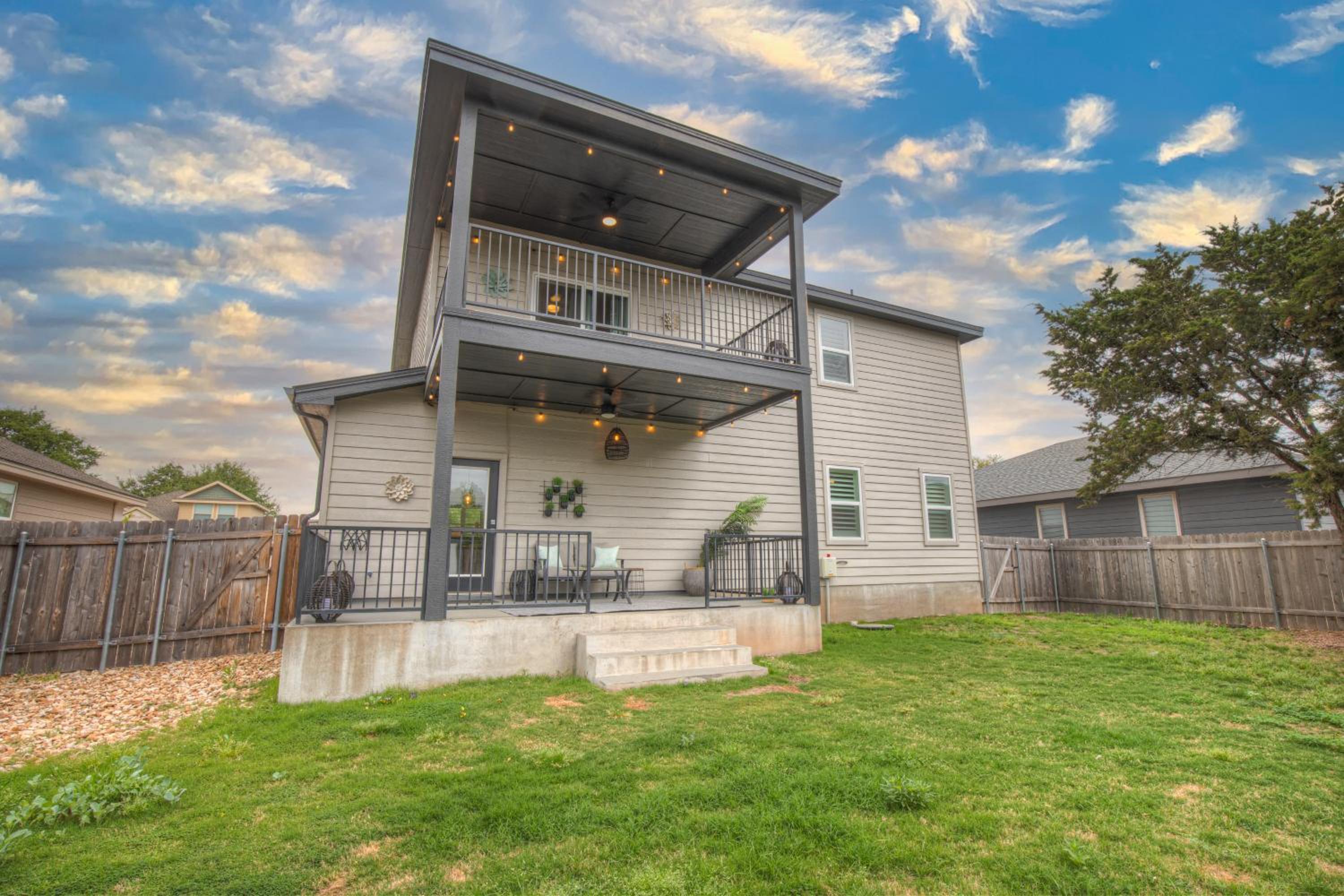 Soaring 2-Level Point Venture Home on Lake Travis