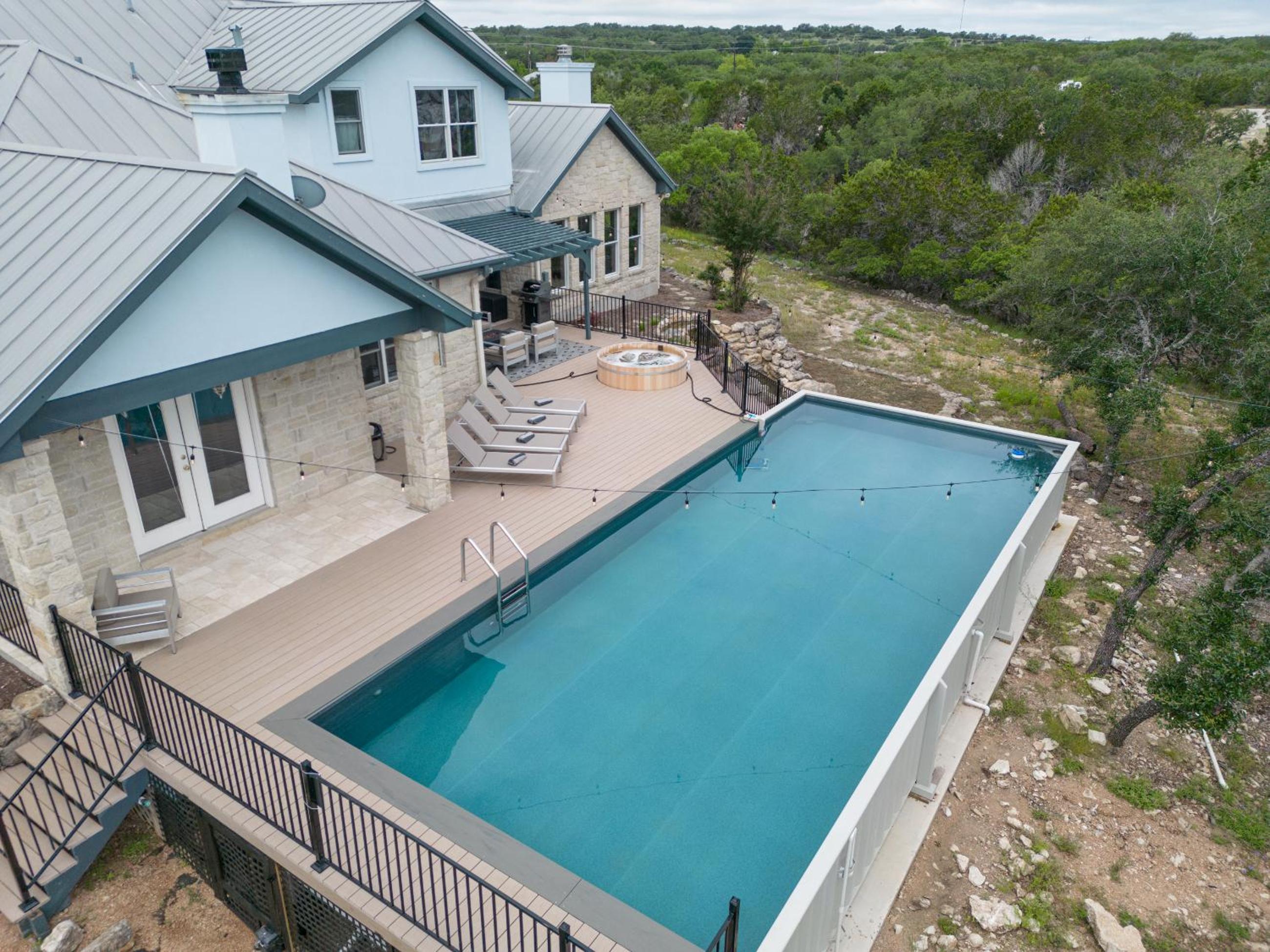 Spicewood Lodge w/Pool, HotTub view 5