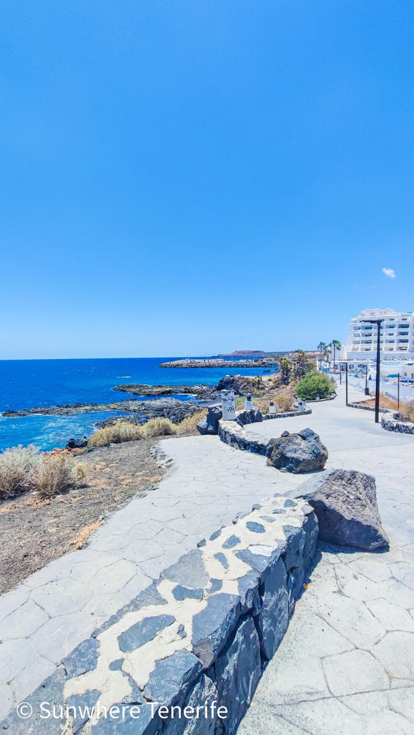 Spacious apartment with private garden in Tenerife south