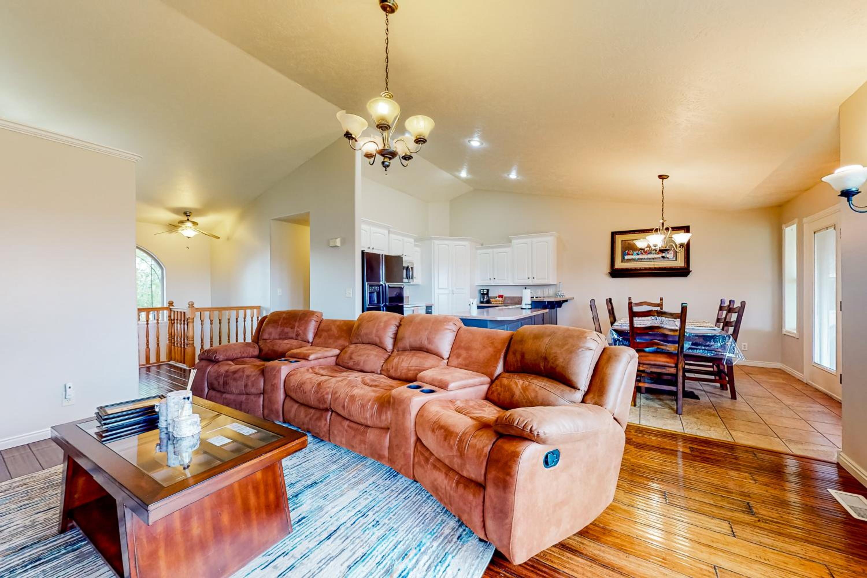 Hike, Golf and Explore Driggs Home with Patio and Grill