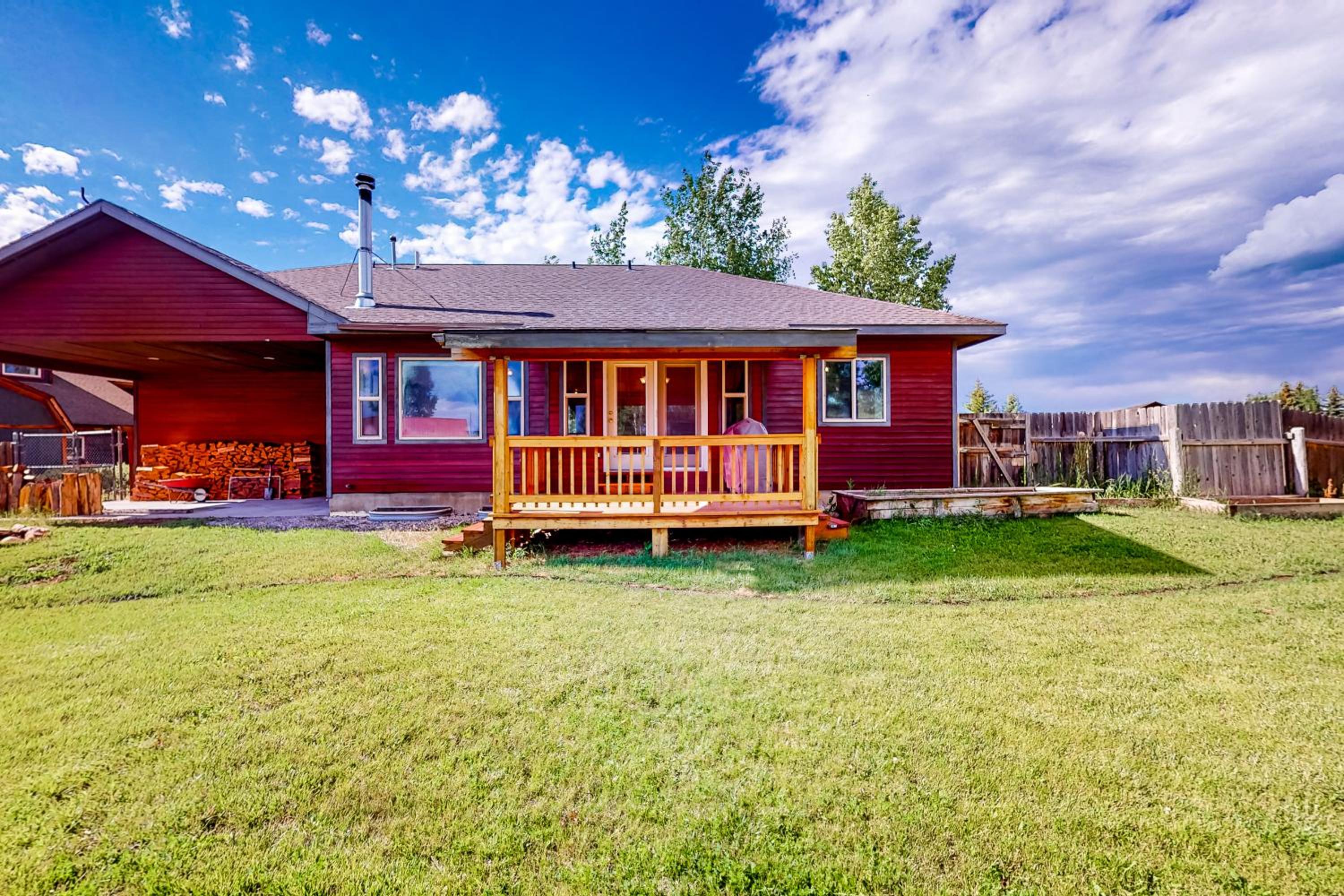 Hike, Golf and Explore Driggs Home with Patio and Grill