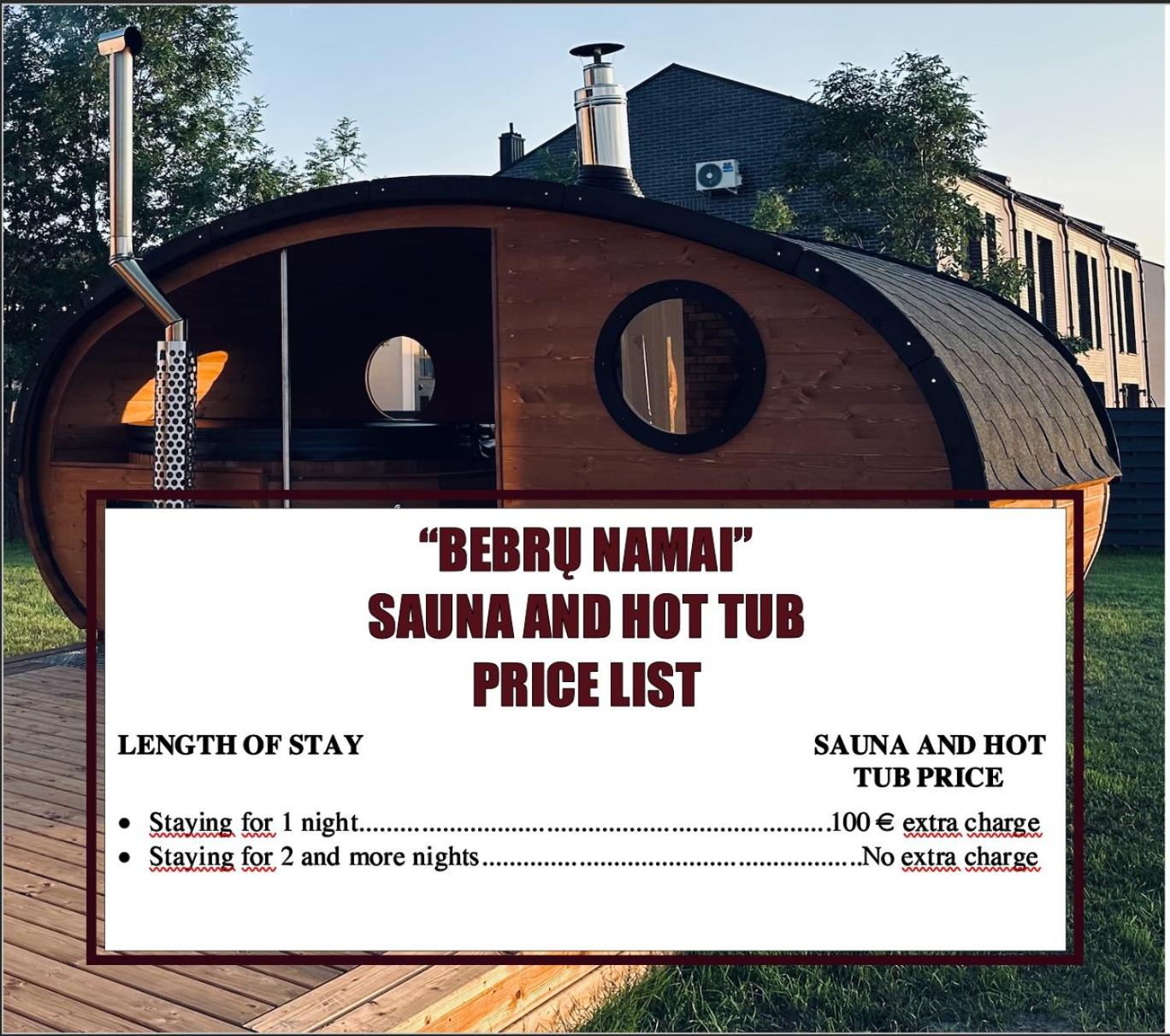 Villa BEBRŲ NAMAI with Hot Tub view 2