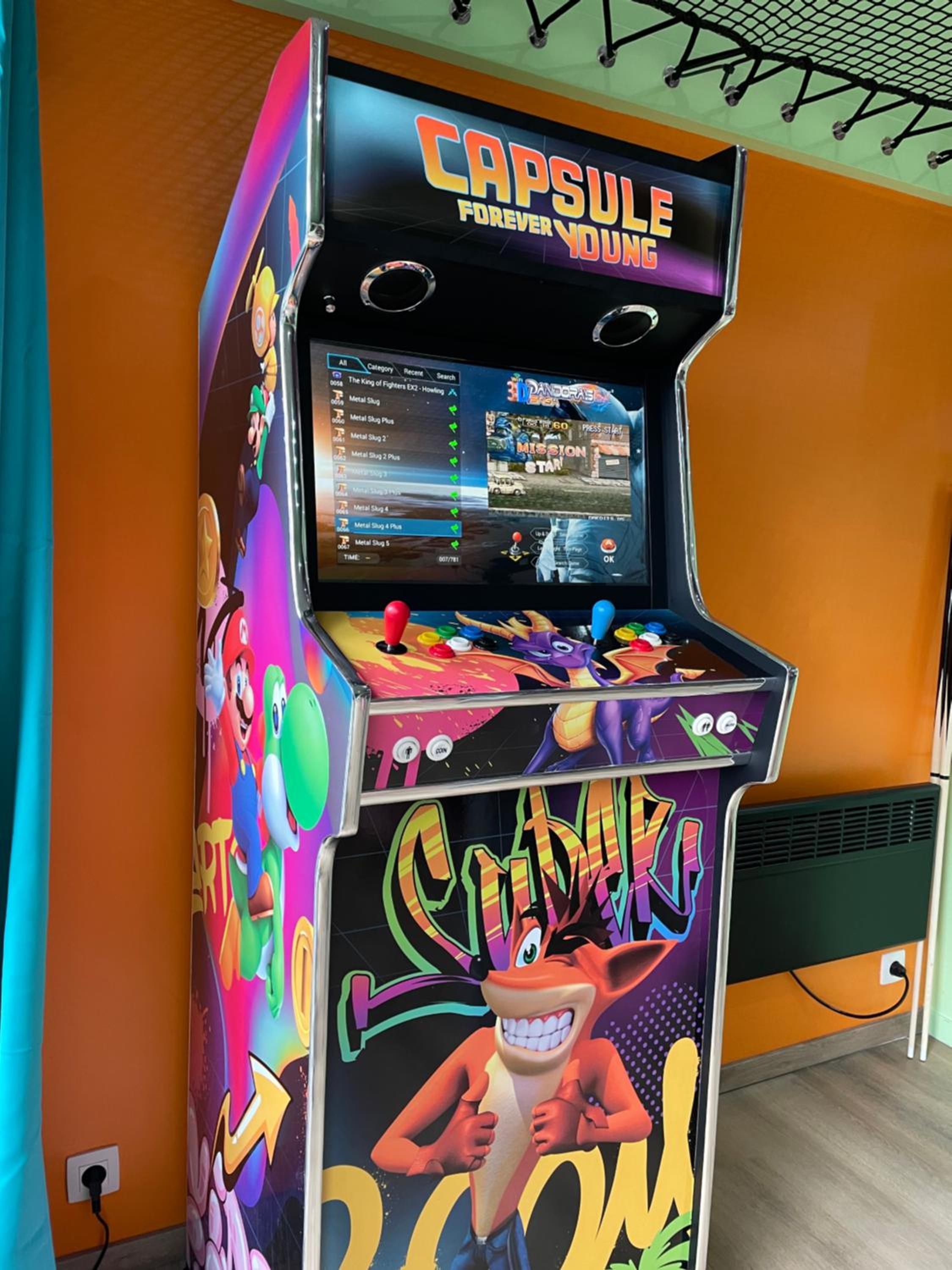Capsule Forever Young - Jacuzzi - Sauna - Billard - arcade de jeux - Netflix & home cinéma - Ping Pong