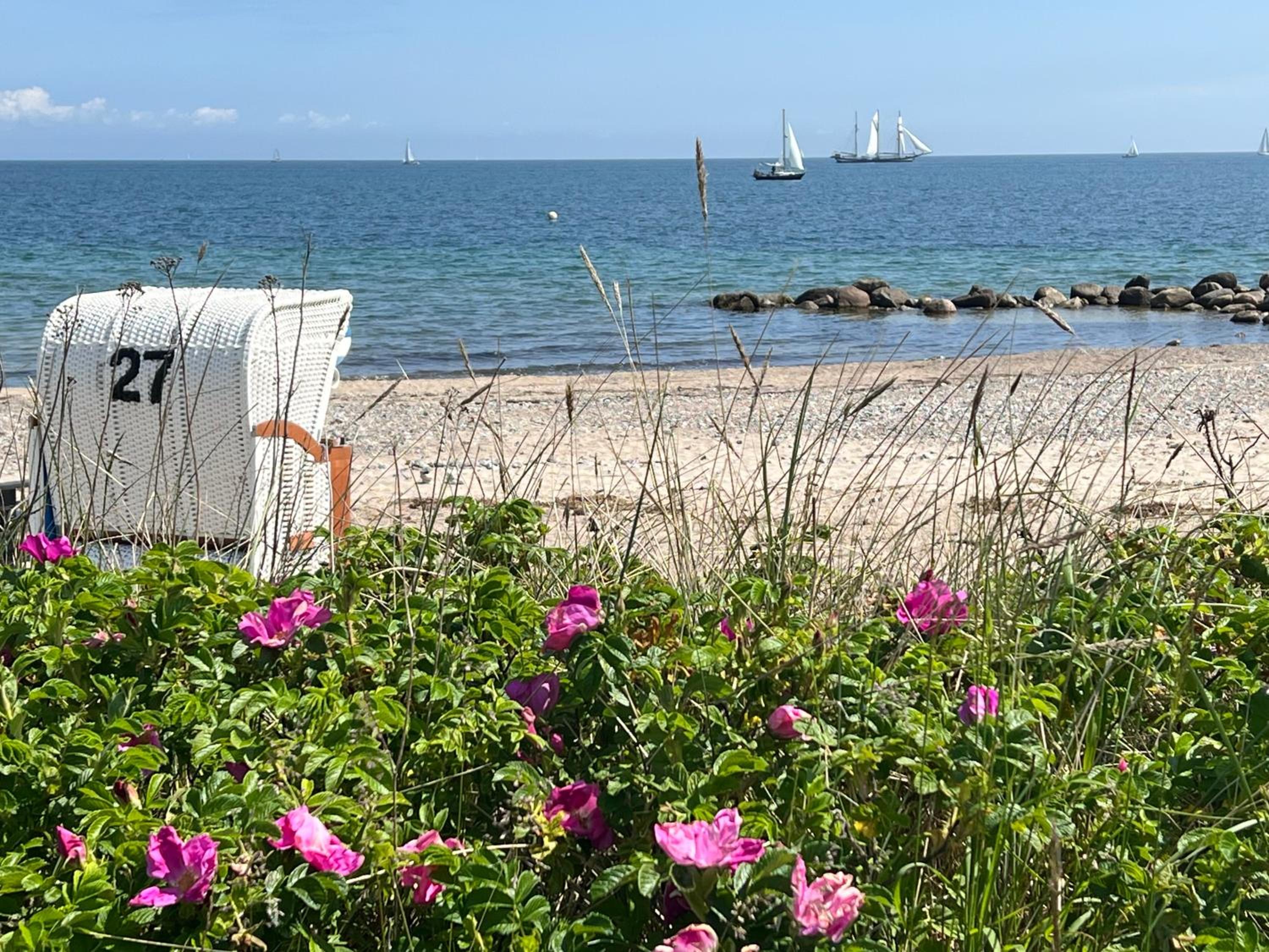 SeeLund - Meeresrauschen lauschen - ruhiges sonniges Apartment mit Garten und Terrasse nahe Strand und Ostsee