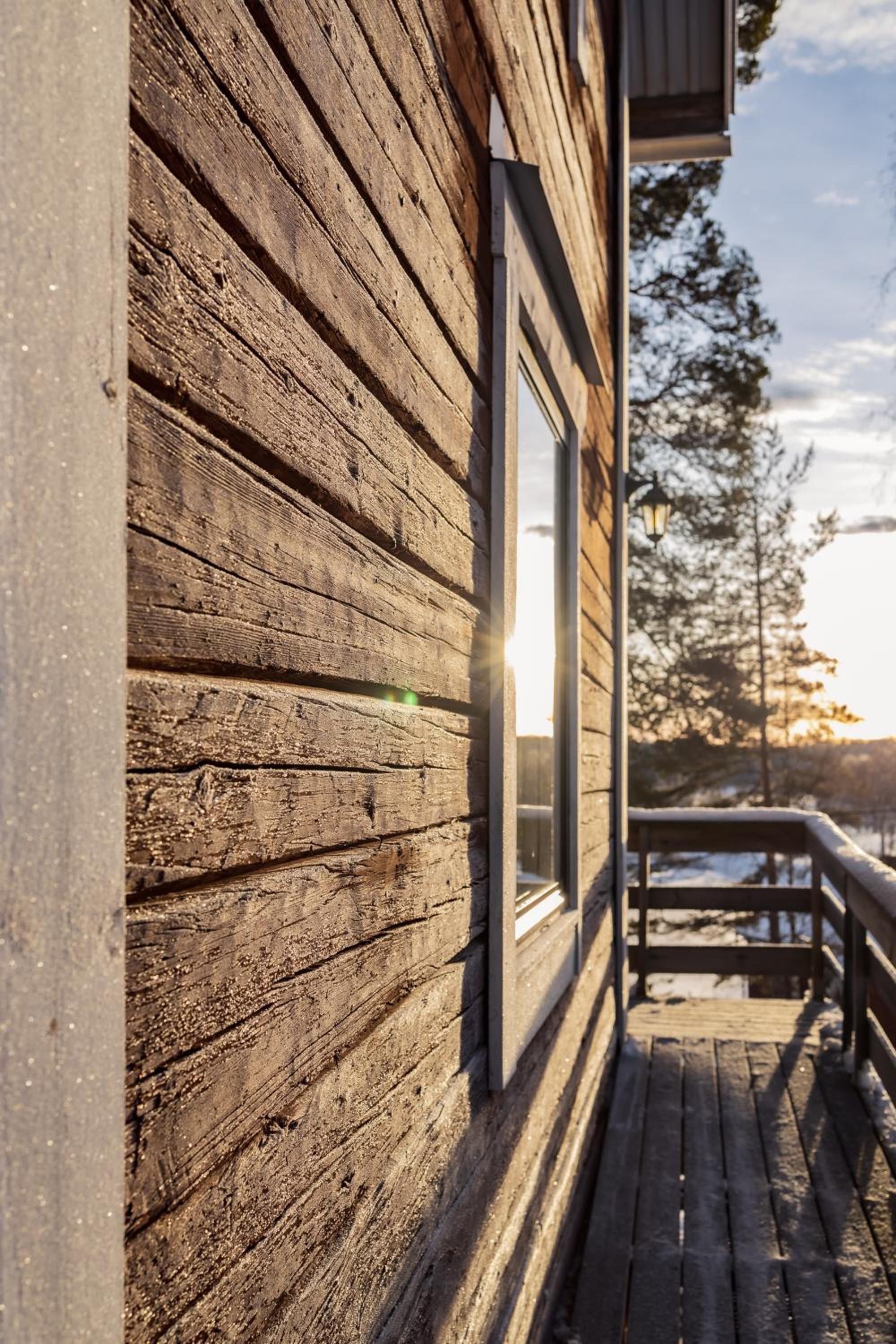 Kalix Riverside inn, Farm timbering