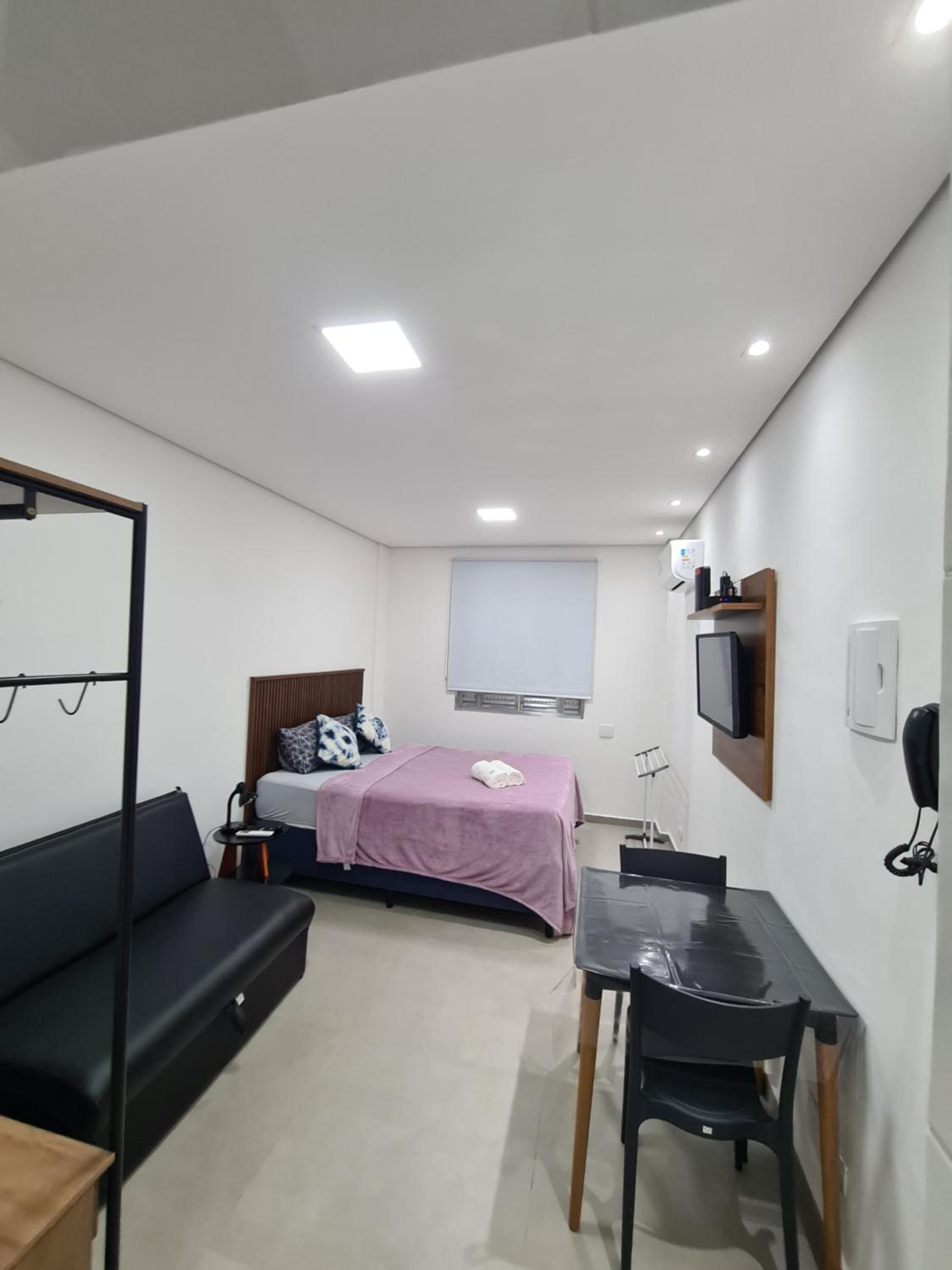 Loft em prédio em frente à praia