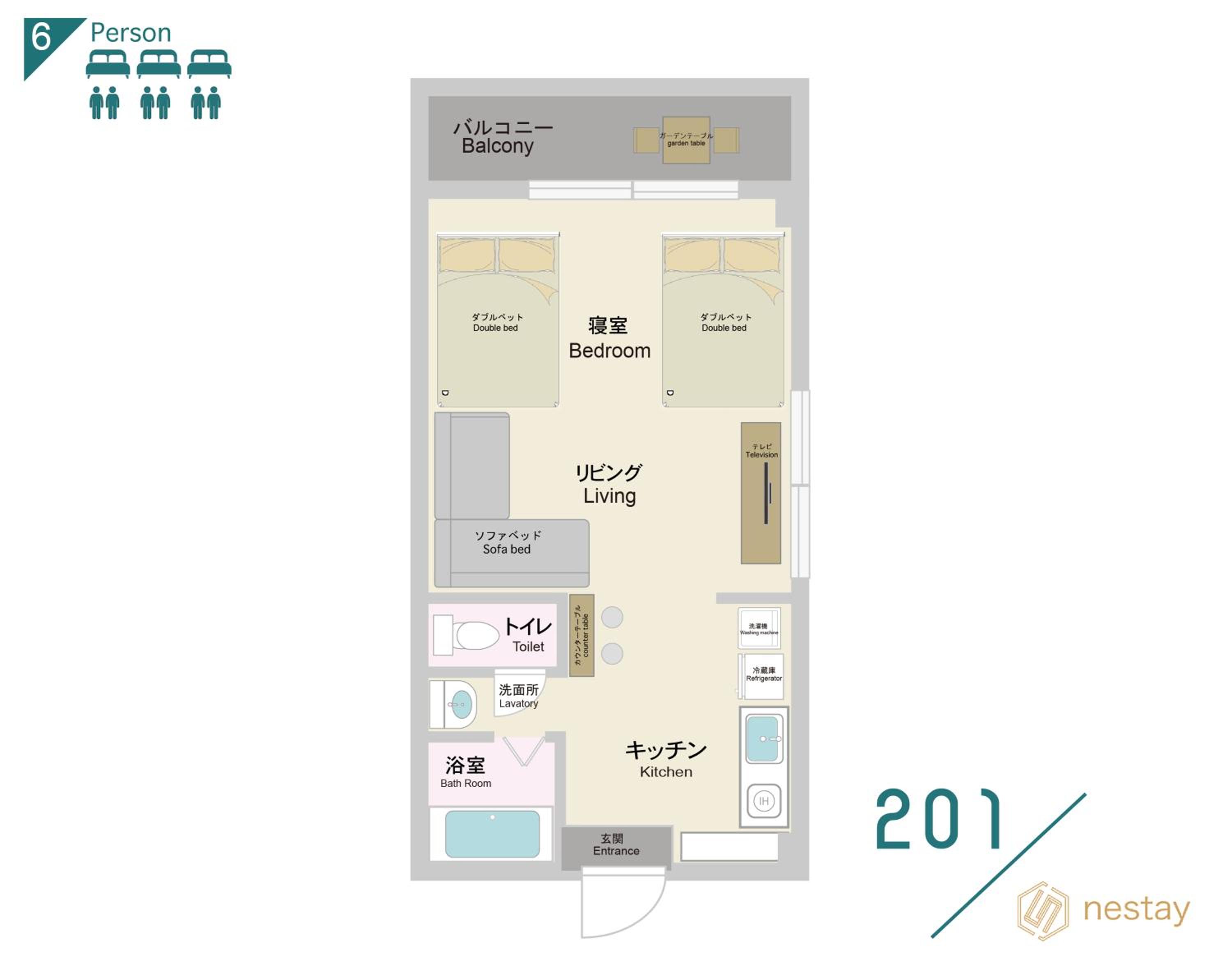 hotel room