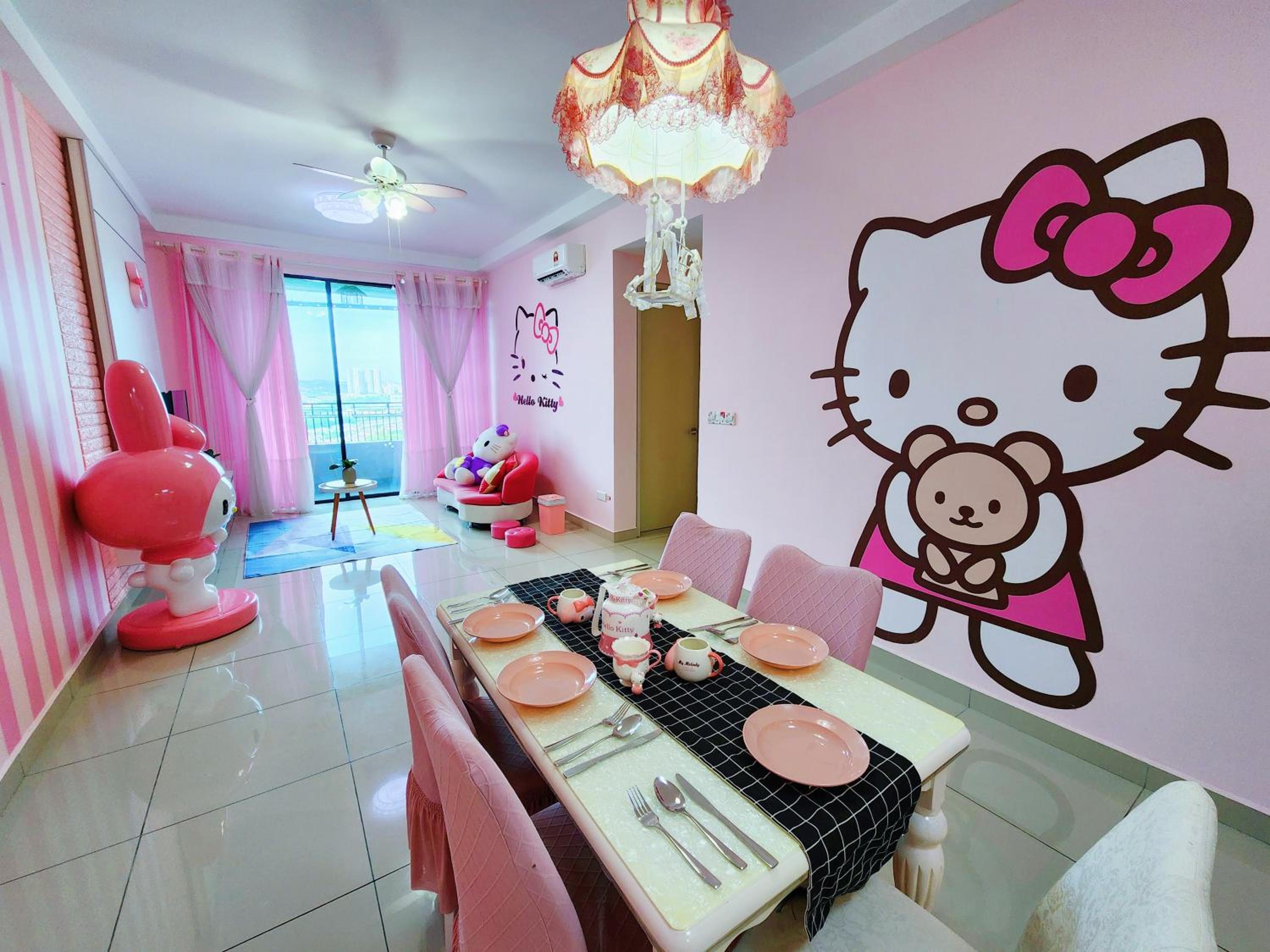 Puchong HELLO KITTY Fully Air-Con Suite