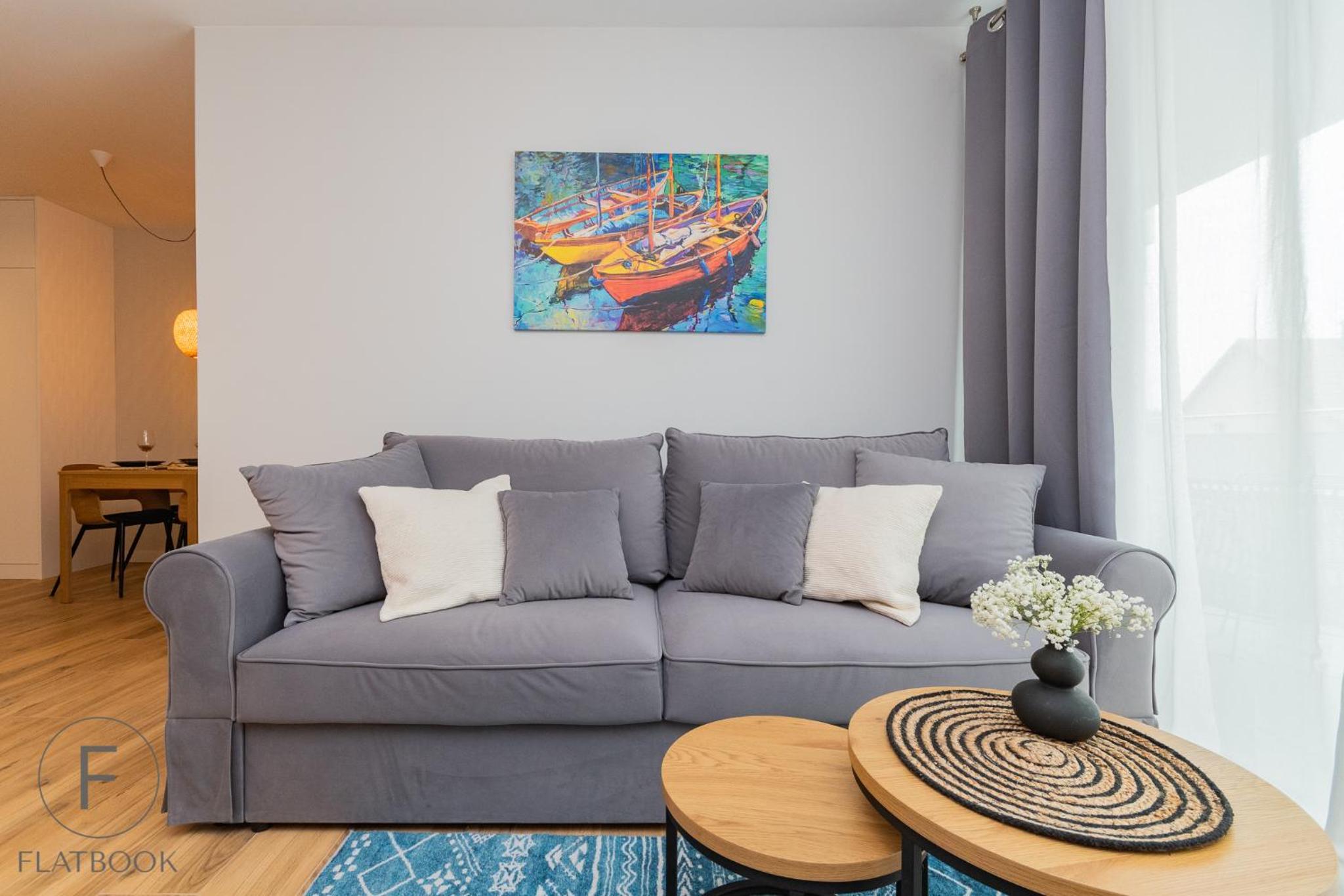Flatbook Apartamenty - Sztutowo Baltic Sun -B-I- z Basenem i Parkingiem