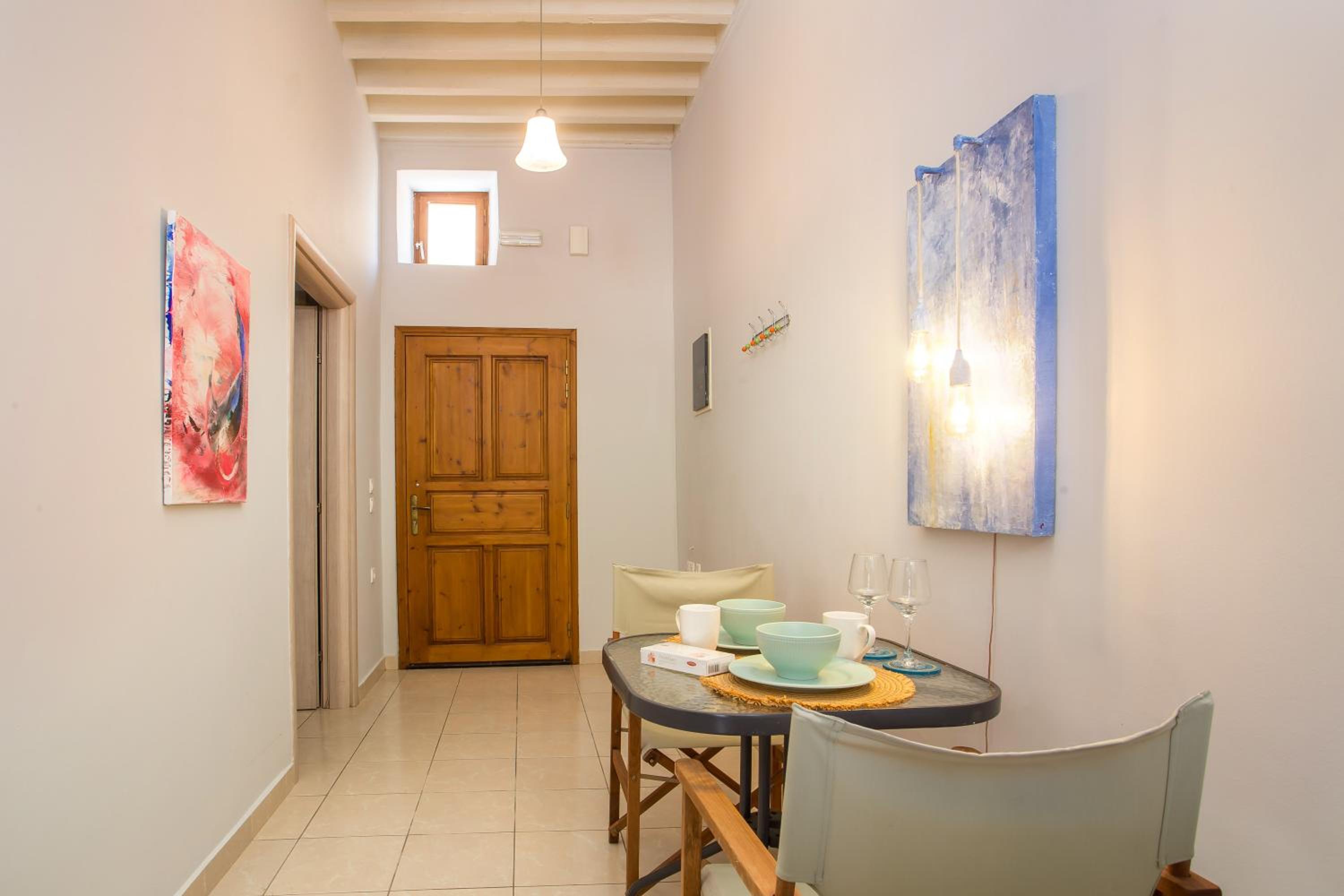Art Houses Medieval Town Rhodes