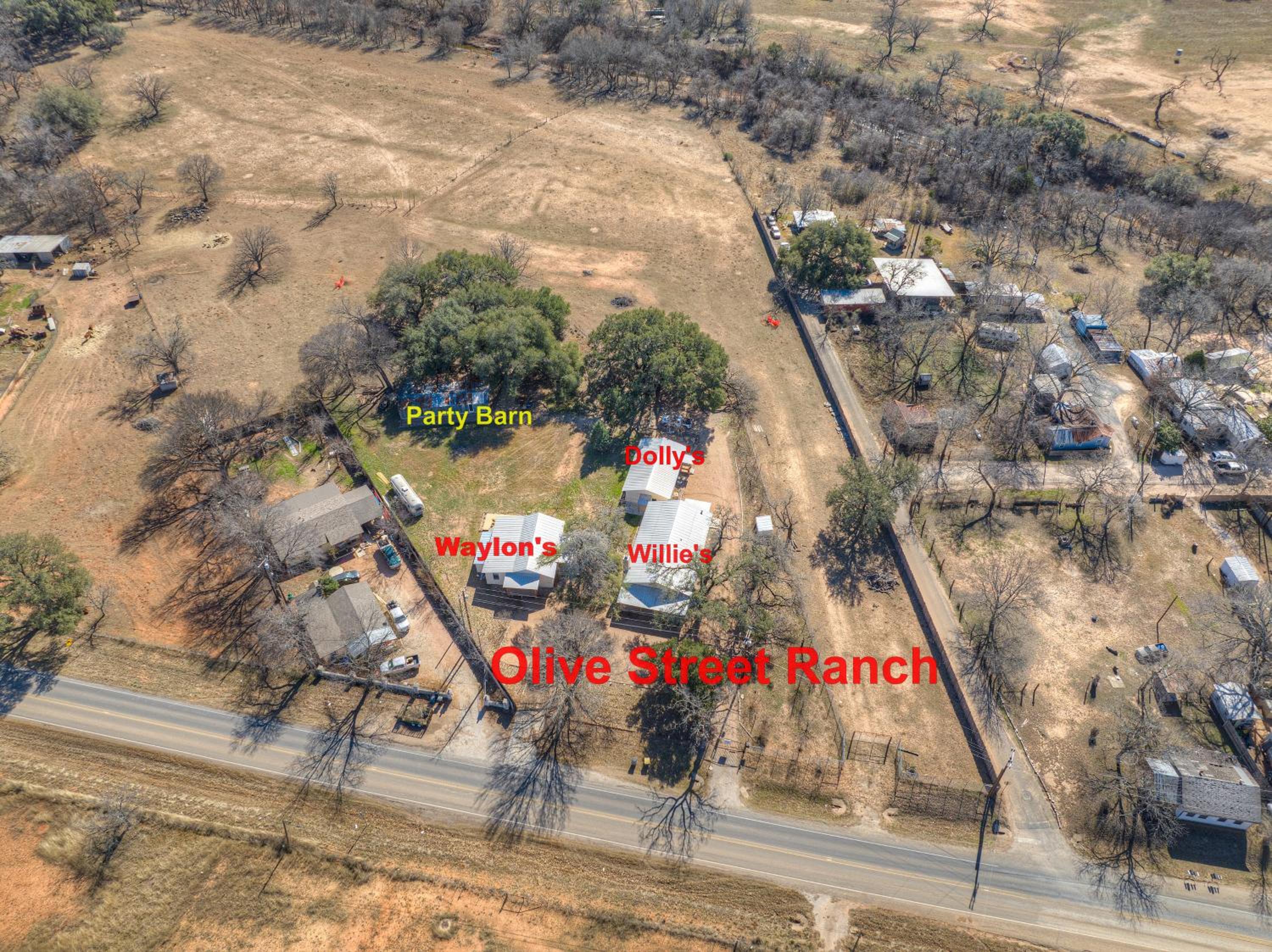 Olive St Ranch with HotTub-Grill and Party Barn view 4