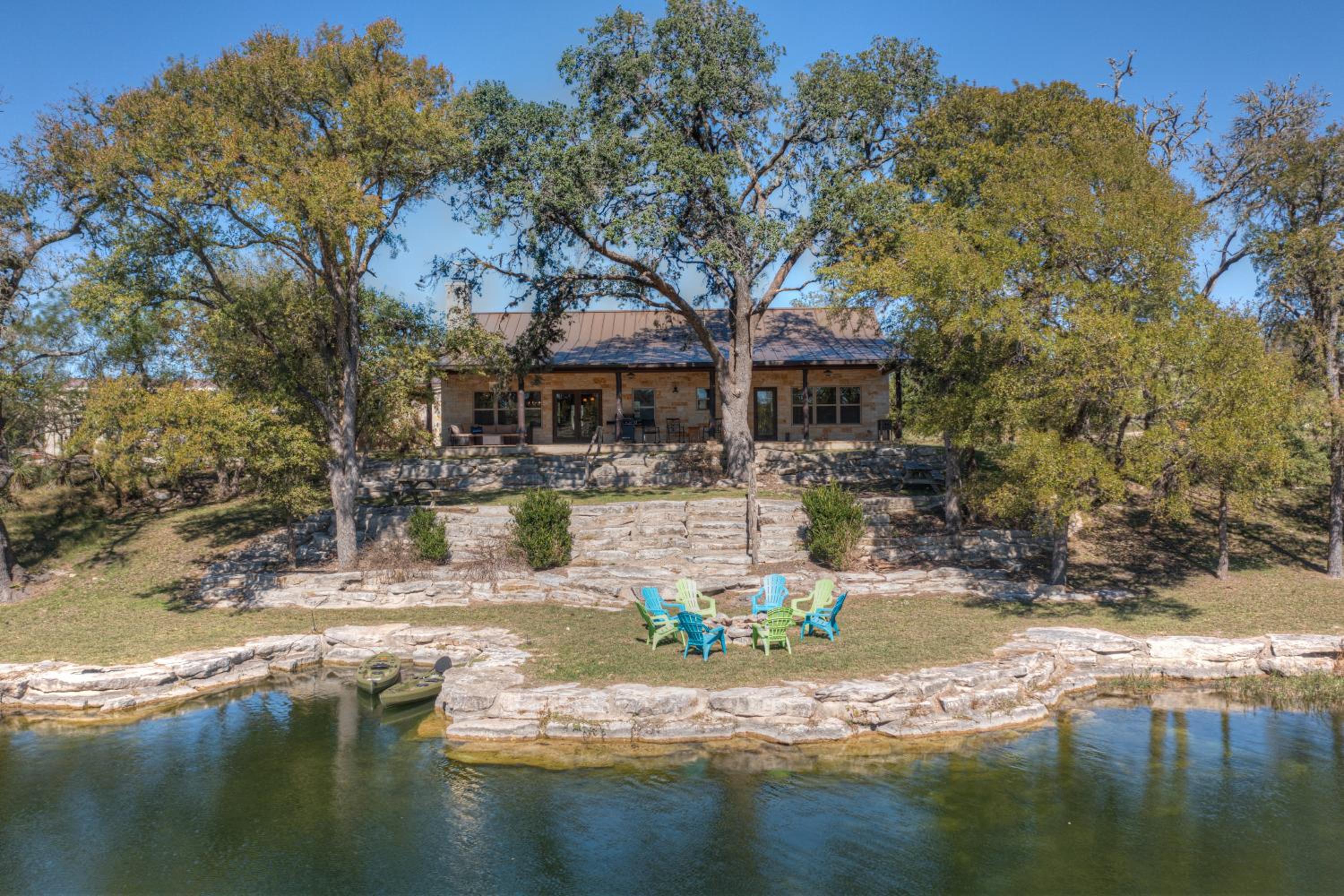 Ranch Retreat Combo with Stunning Creek View-Fire Pit view 2