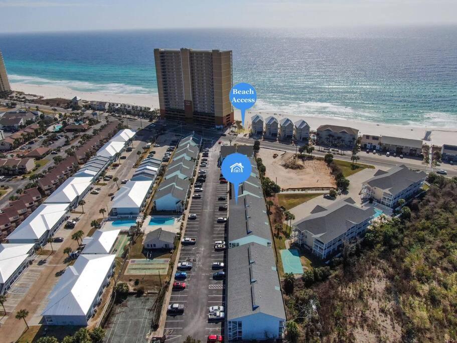 Steps to the Beach, Sleeps 6, Pool, Pickleball, 2 Balconies, Pier Park & 30A