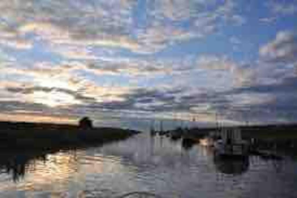 English Beach and Countryside
