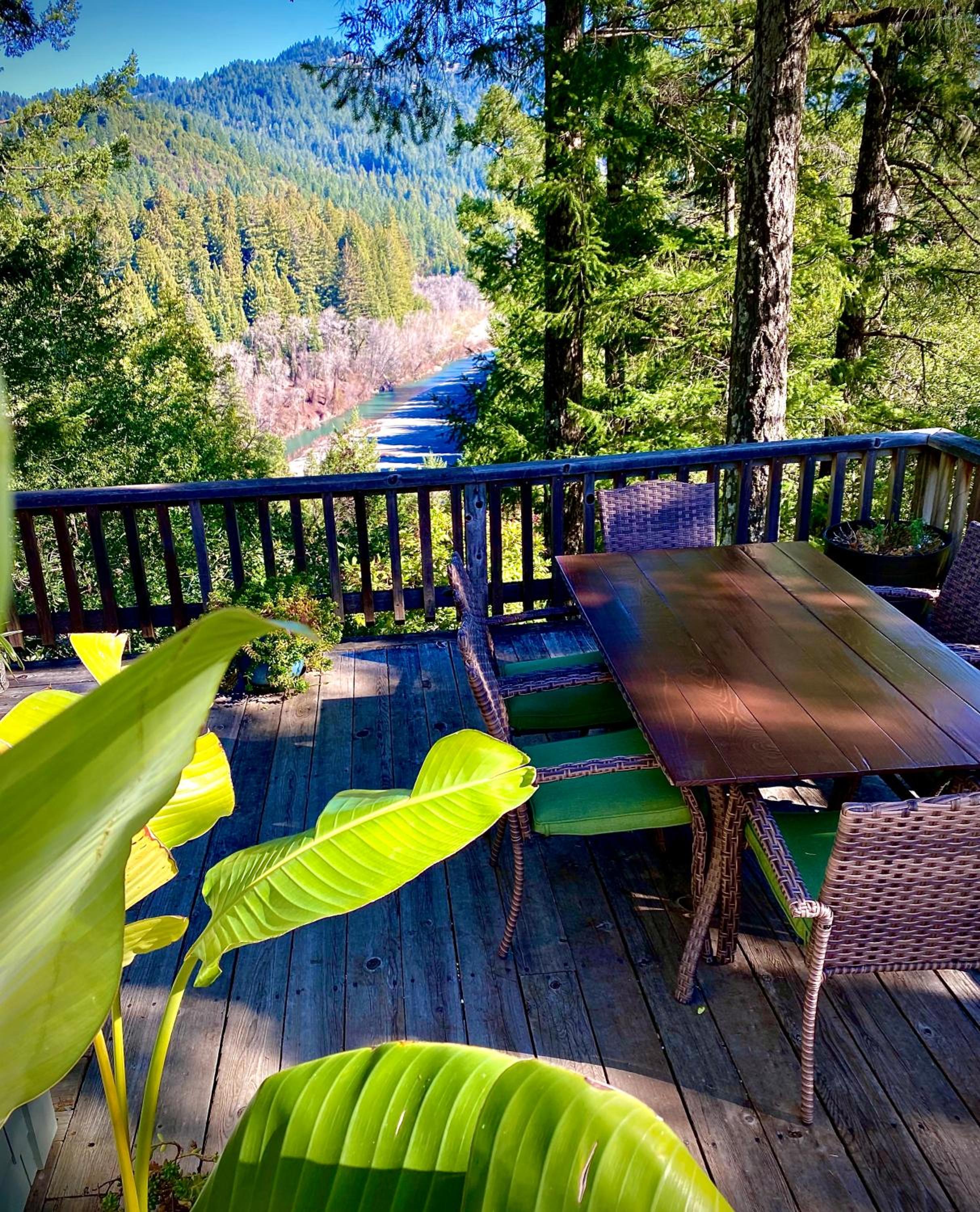 Avenue of the Giants River View Home (#1)