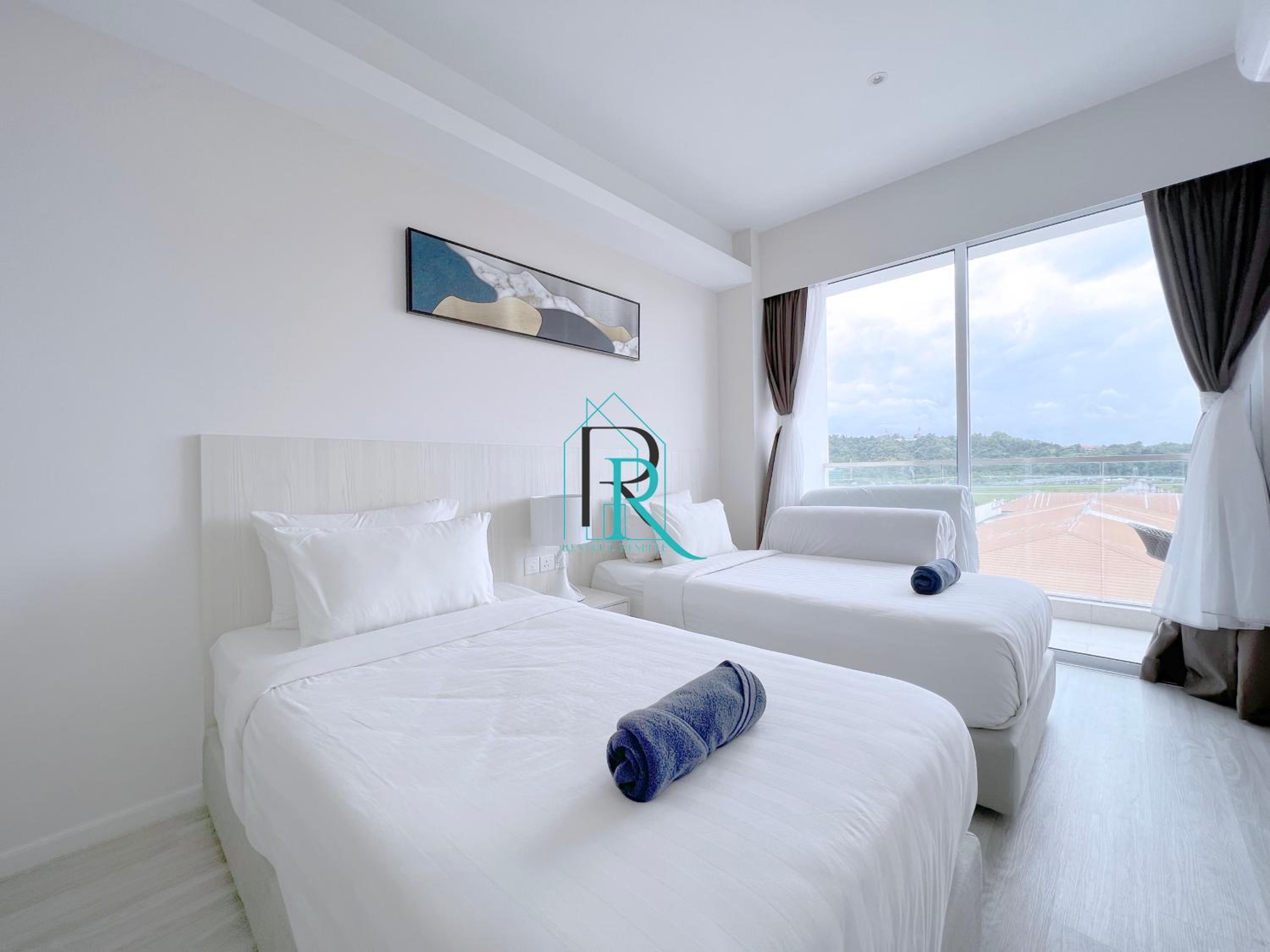 Restful Respite Tanjung Aru Inifnity Pool 2BR