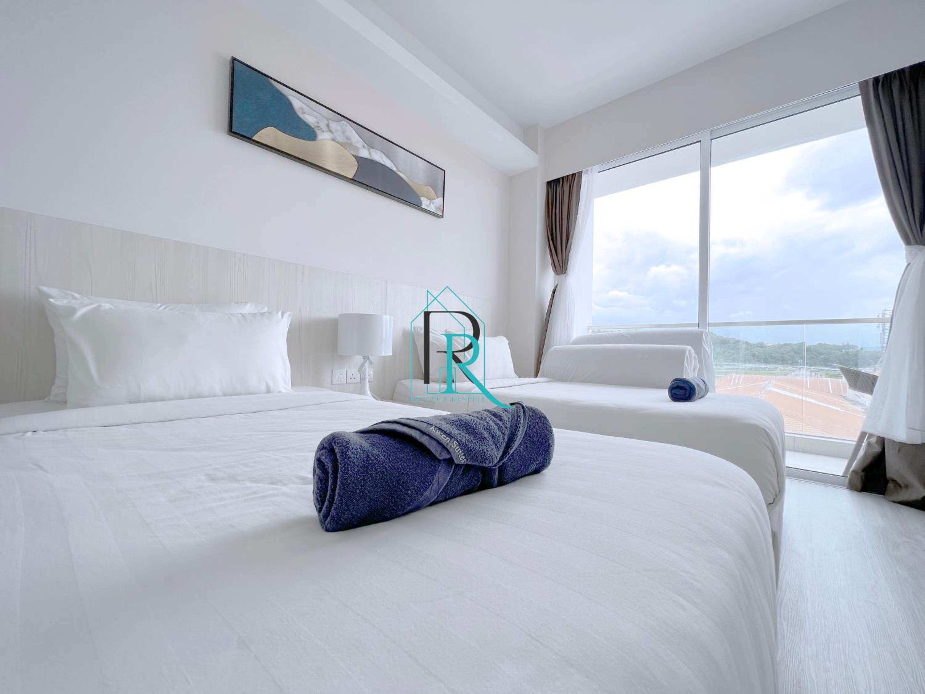 Restful Respite Tanjung Aru Inifnity Pool 2BR