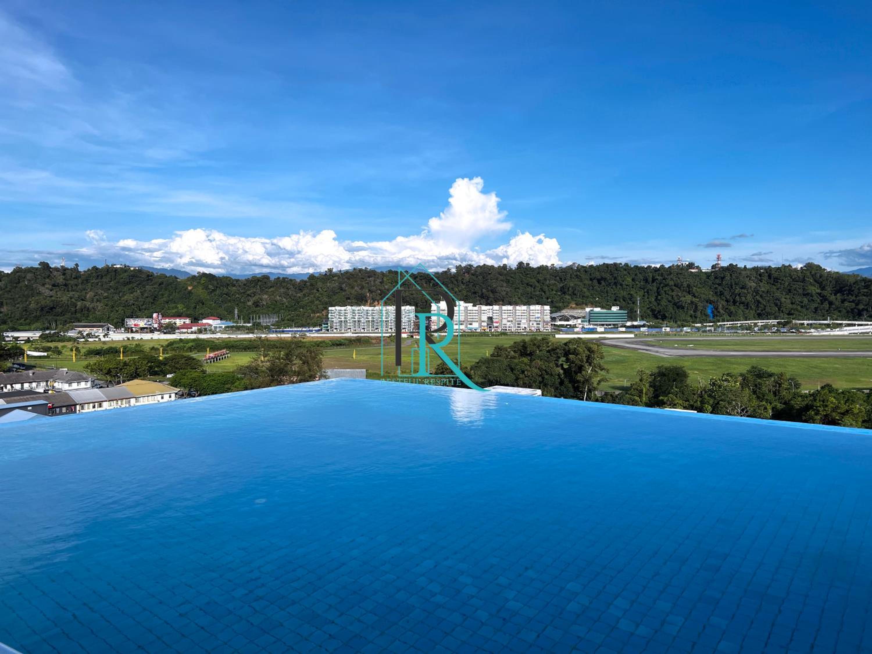 Restful Respite Tanjung Aru Inifnity Pool 2BR