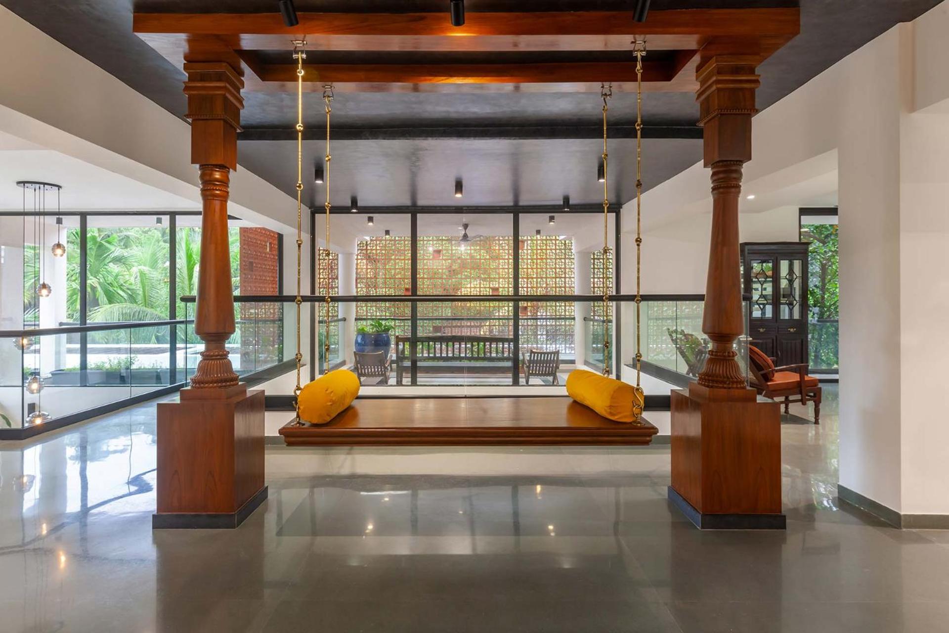 Villa Sereno by StayVista - An elegant and entertaining retreat featuring a swimming pool, modern interiors, and a snooker table