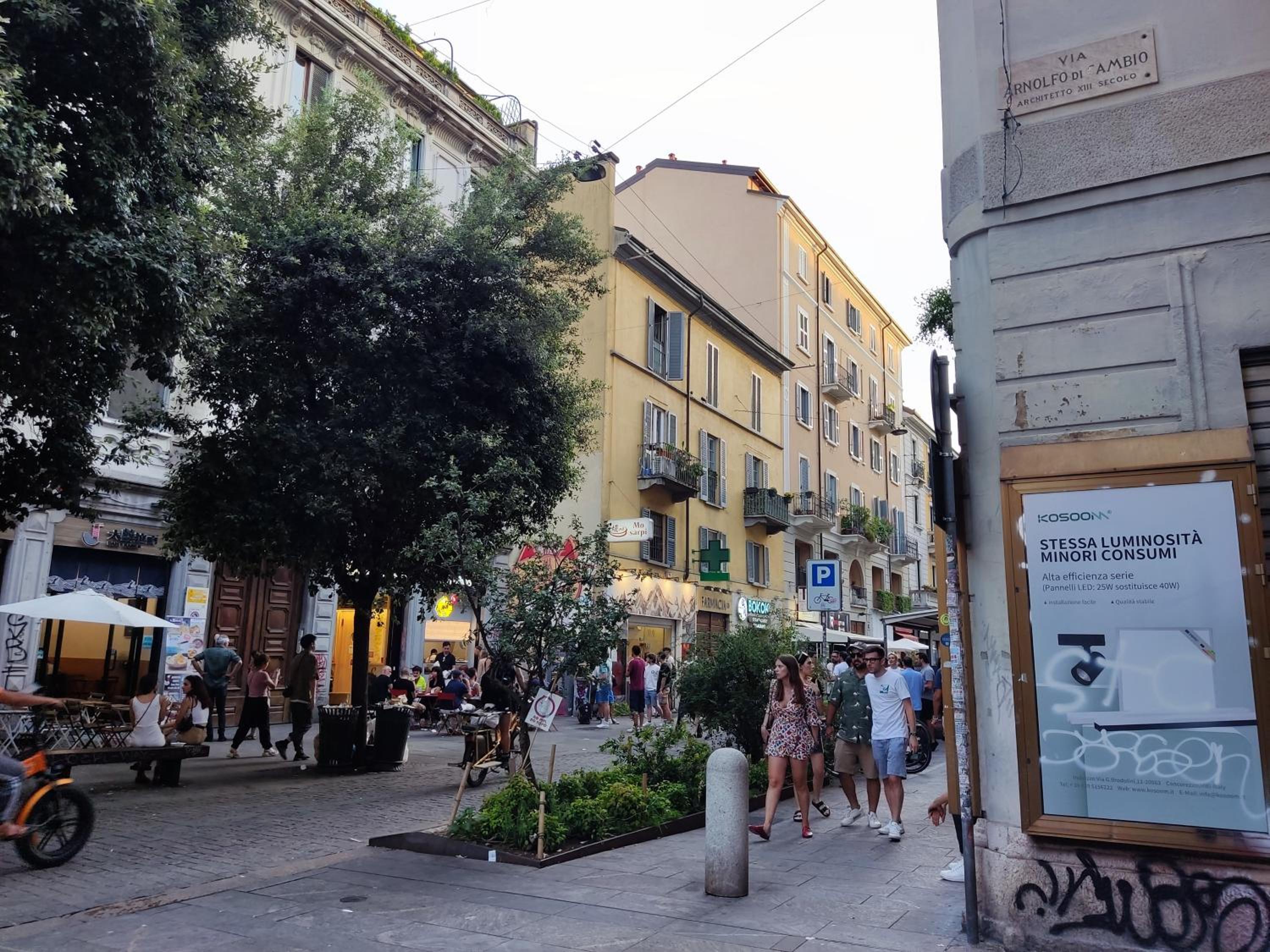 Isola di Chinatown area pedonale
