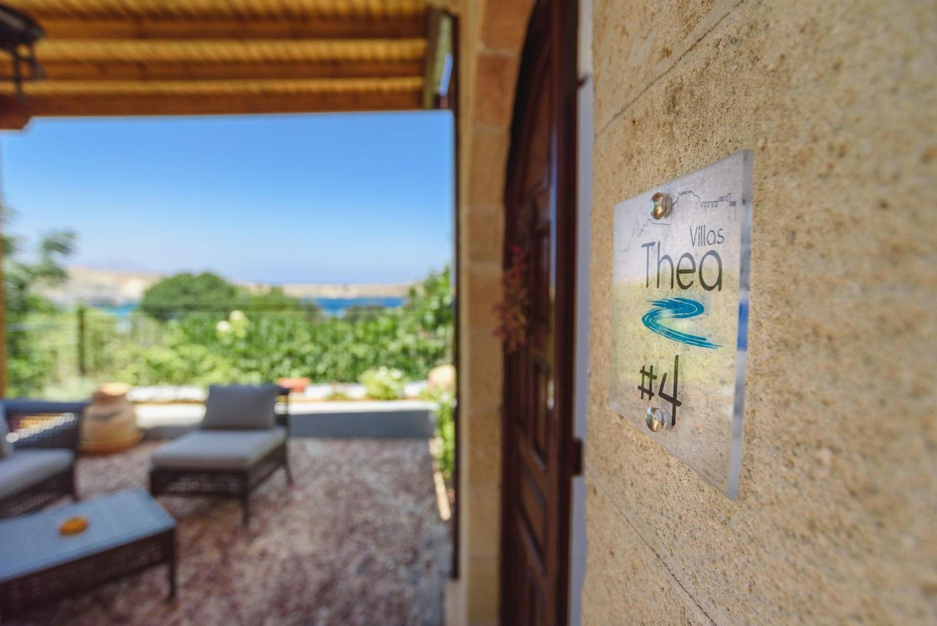 Welcoming Rhodes Villa 2 Bedrooms Villa Thea Stunning Sea and BBQ Lindos photo 5