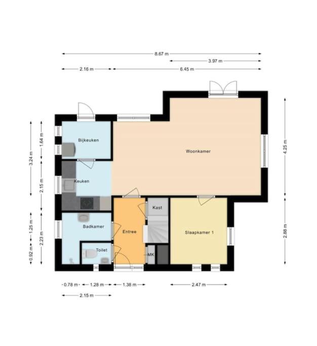 Vakantiehuis de Bruyn 6 persoons