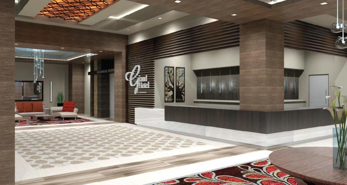 hotel reception