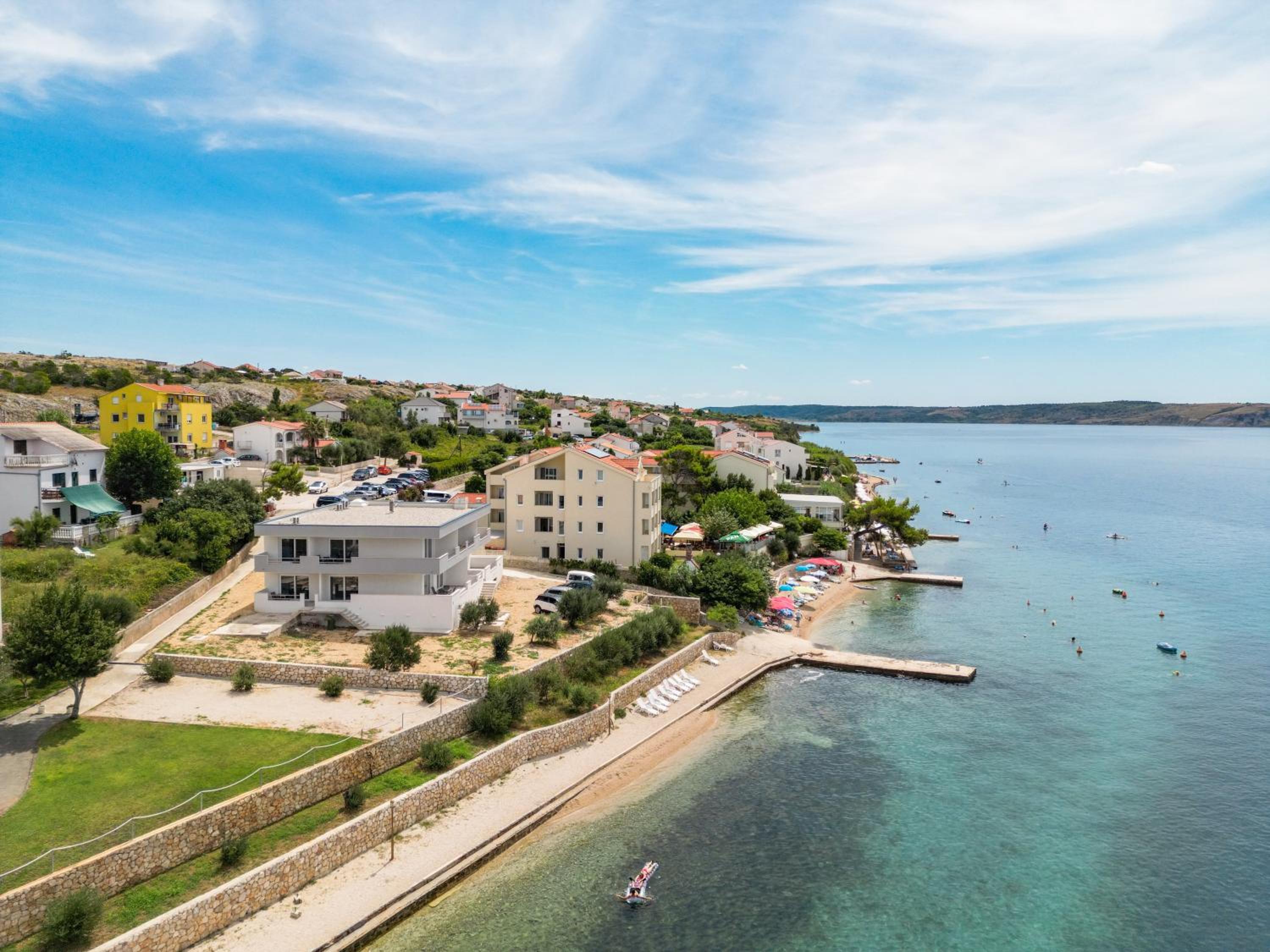 Beachfront Apartments Tić with Seaview