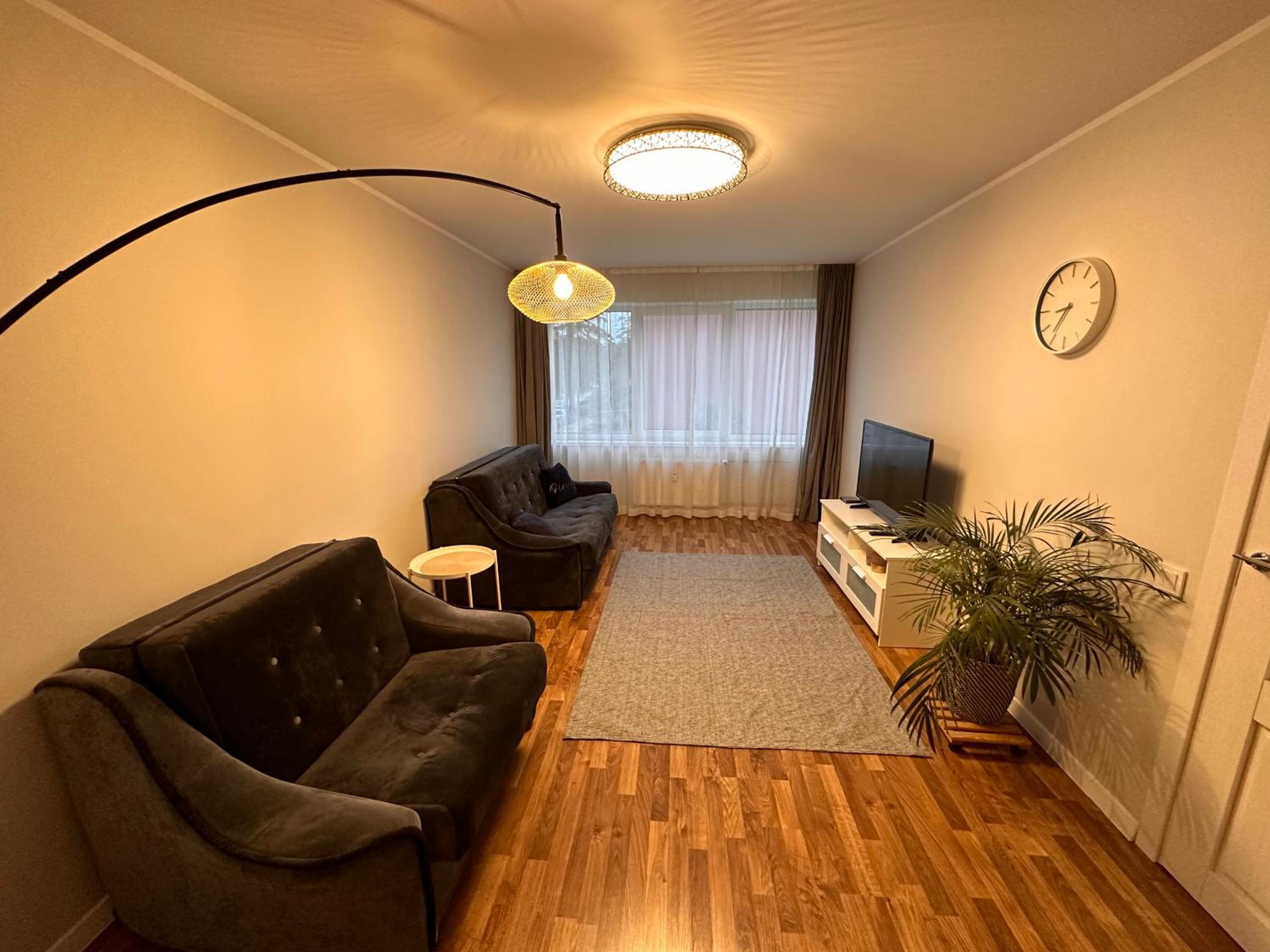 Modern city center apartment view 3