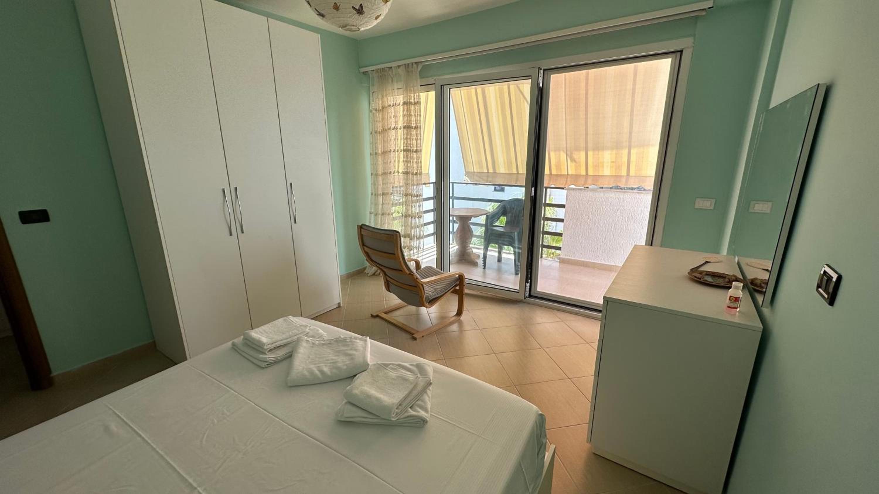 Lovely beach front apartment.