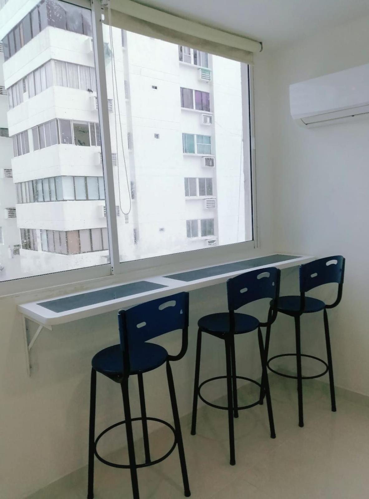 Estudio tipo Loft Amoblado en Bocagrande Cartagena 801A