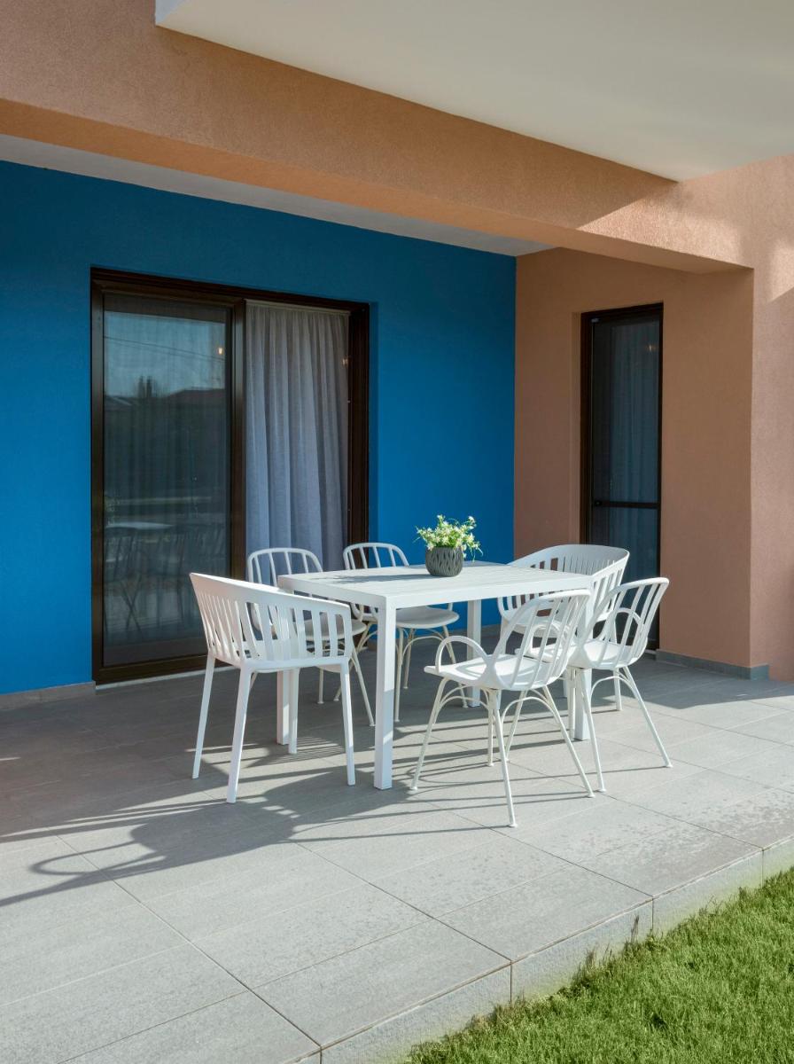 outdoor BBQ area