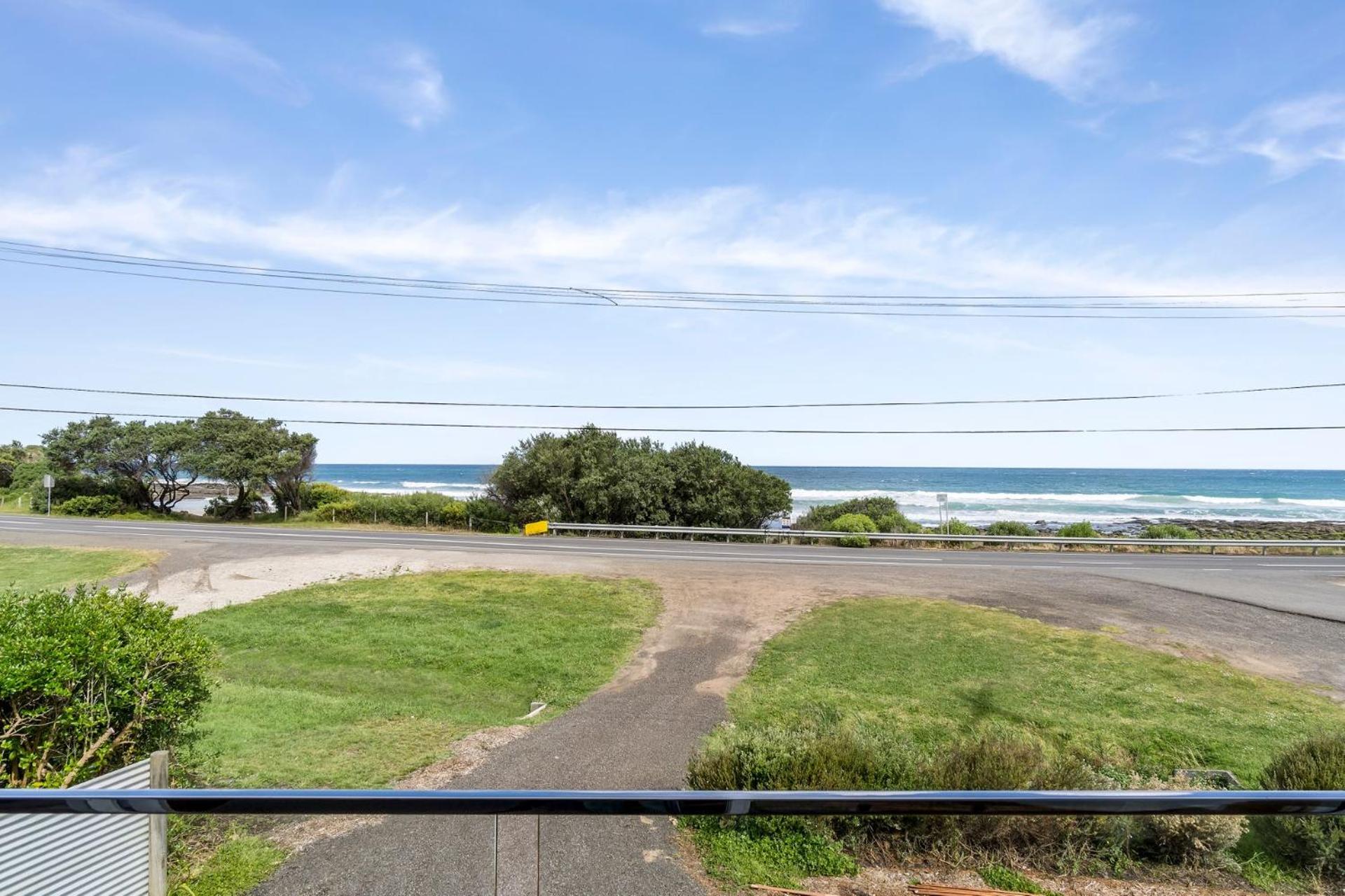 Six Degrees - beach across the road