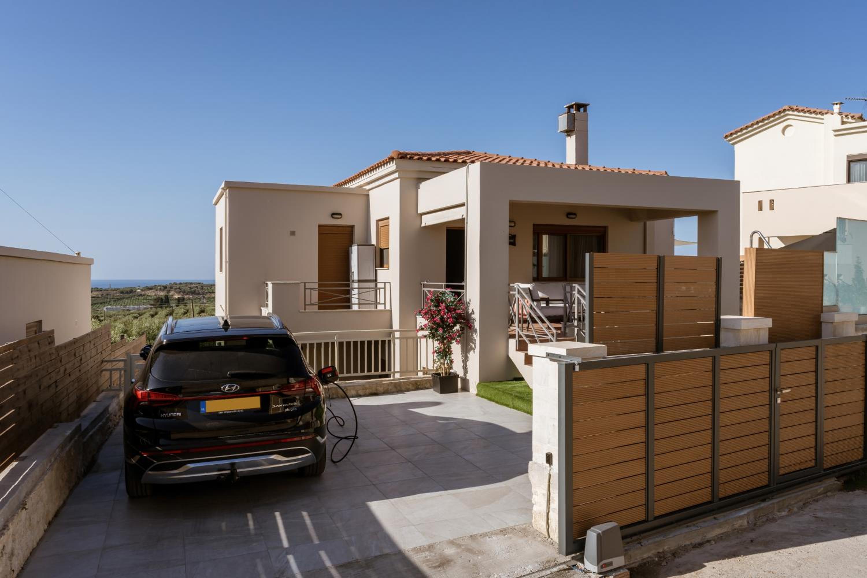 Family Villa Ismini with Private Pool & Stunning Views, near Rethymno and the Beach view 5