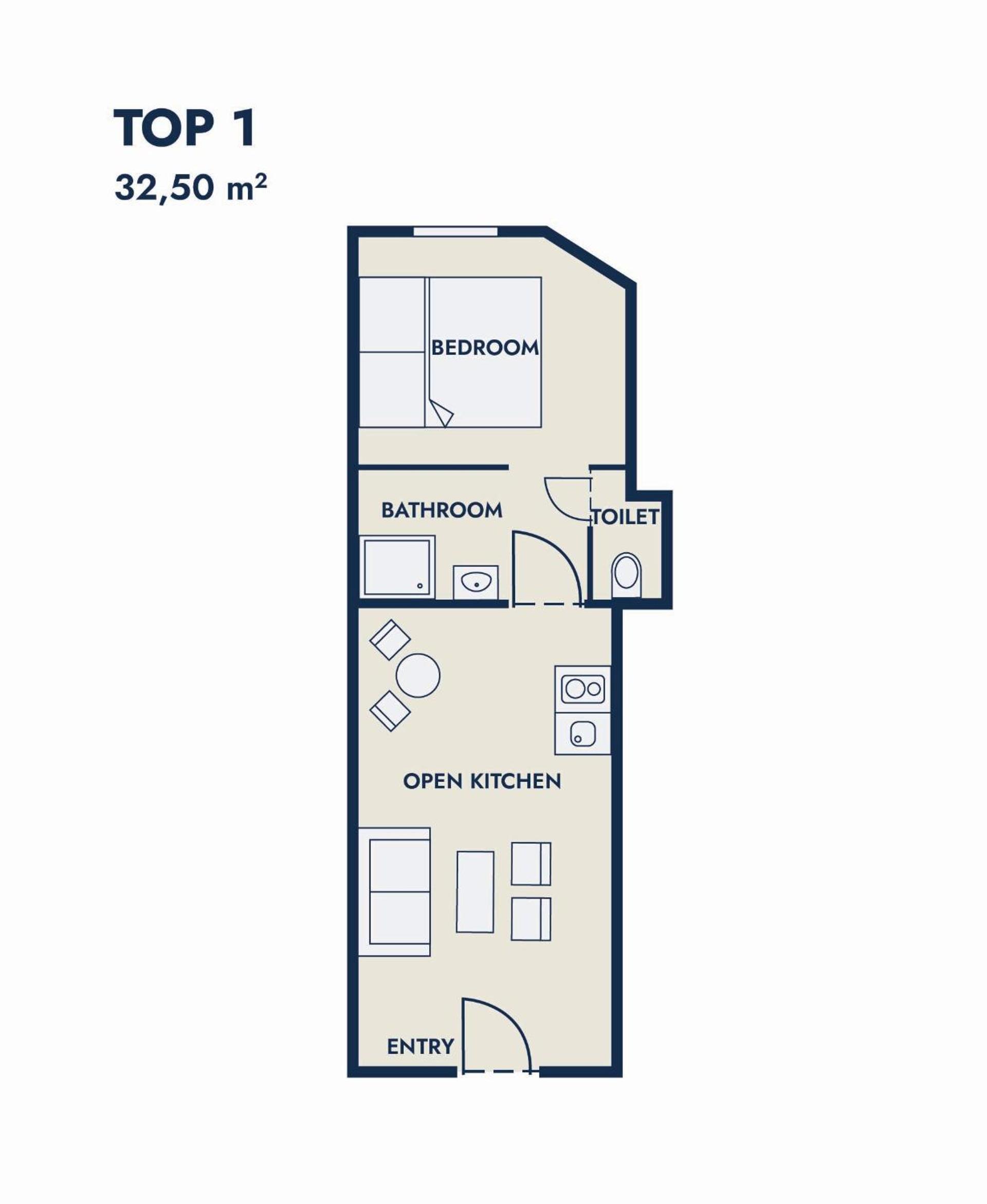 easy-flat Augarten - Apartments near Danube and Metro