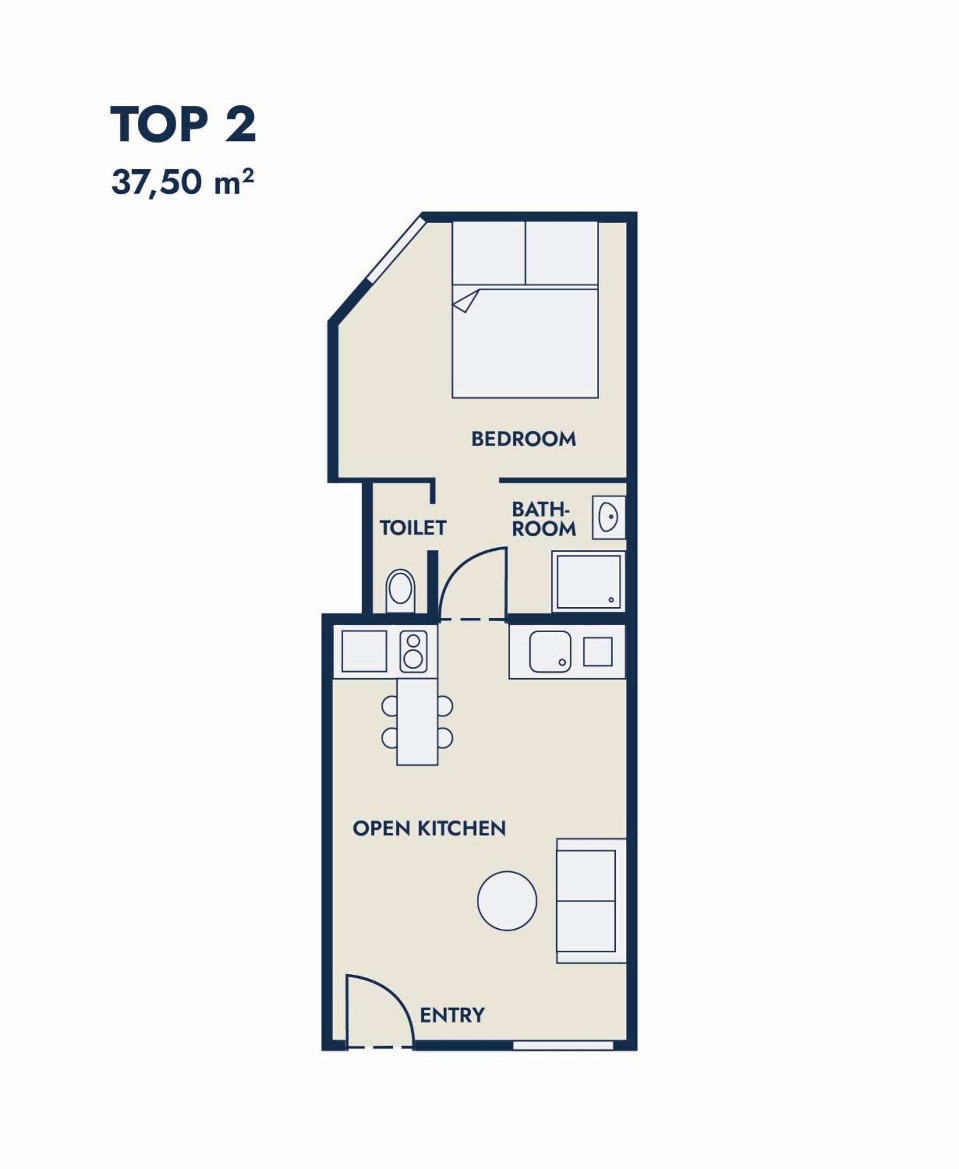 easy-flat Augarten - Apartments near Danube and Metro