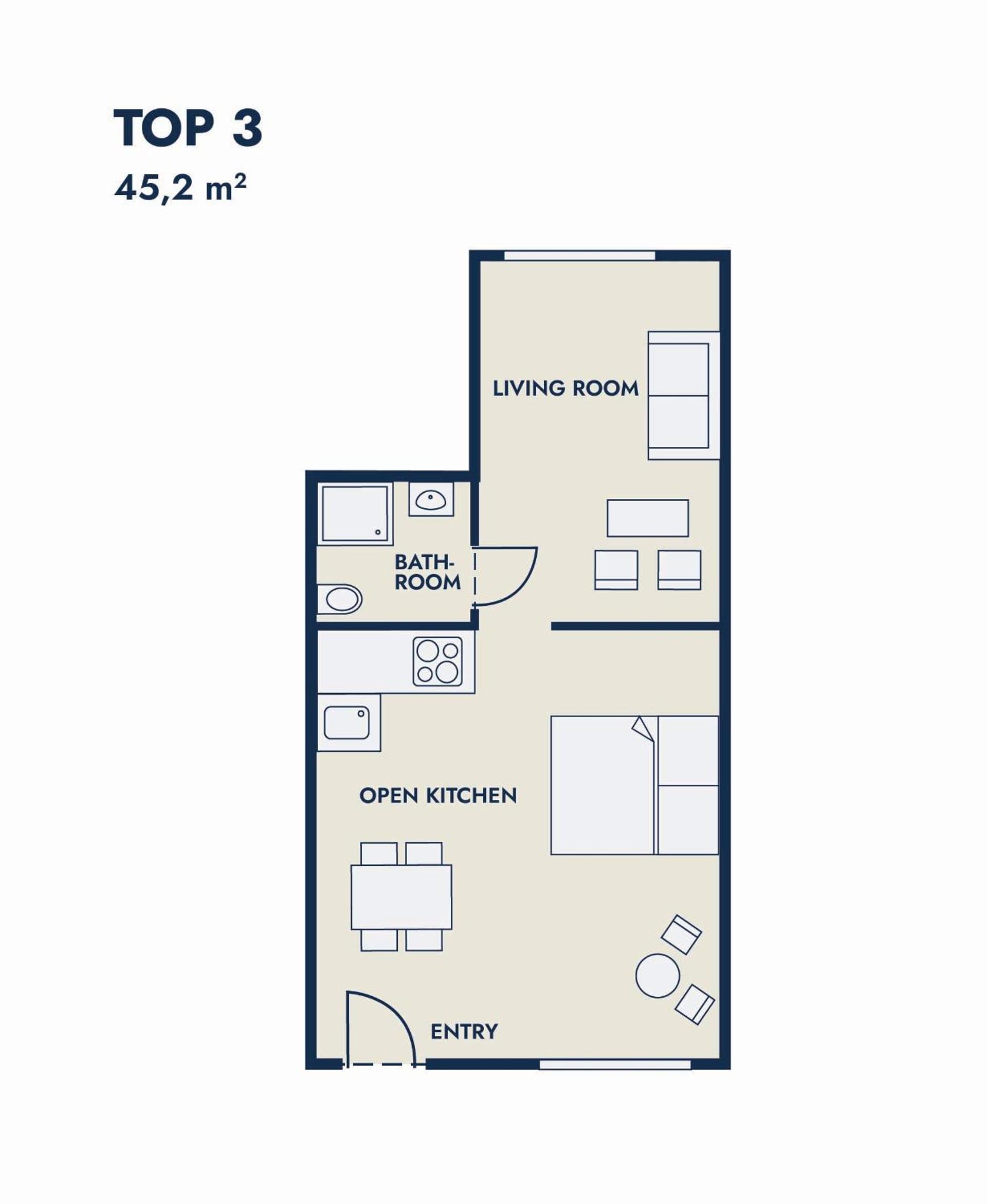 easy-flat Augarten - Apartments near Danube and Metro