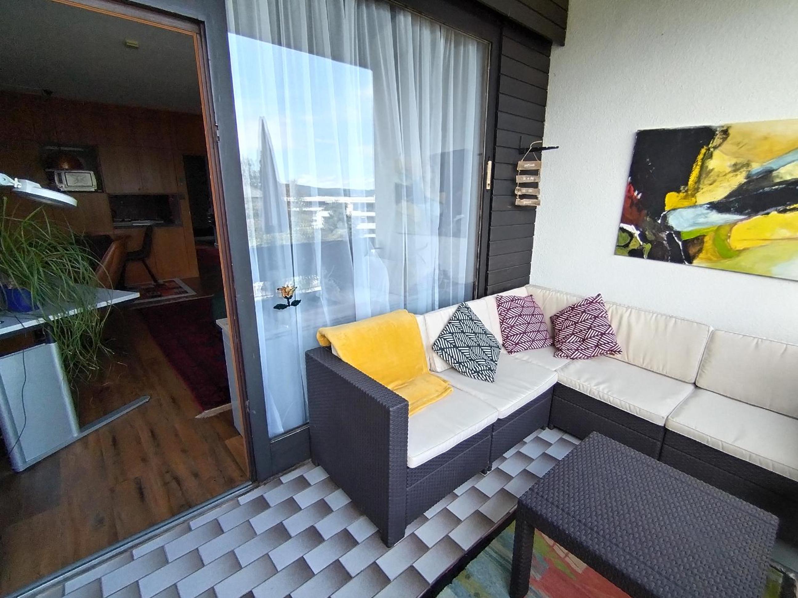 Waldeslust Warmbad mit Balkon und privatem Parkplatz