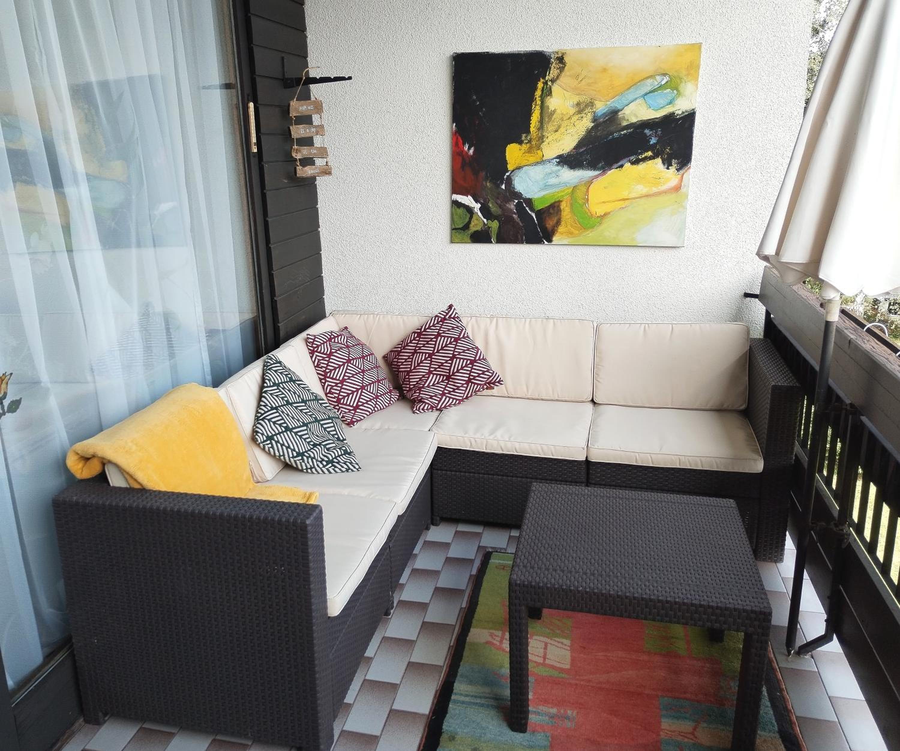 Waldeslust Warmbad mit Balkon und privatem Parkplatz