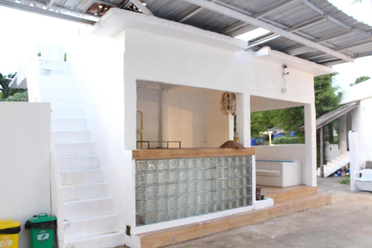 outdoor BBQ area