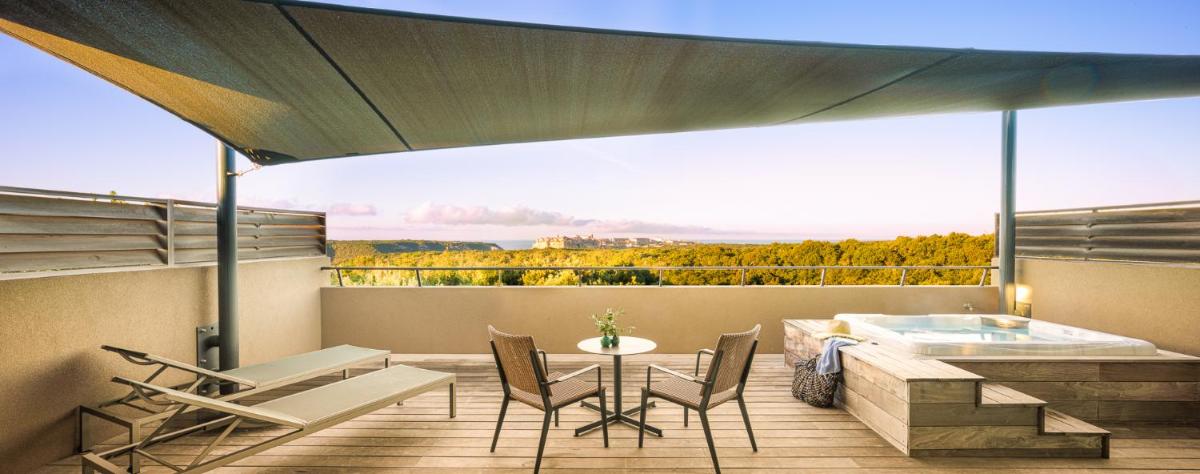 outdoor BBQ area